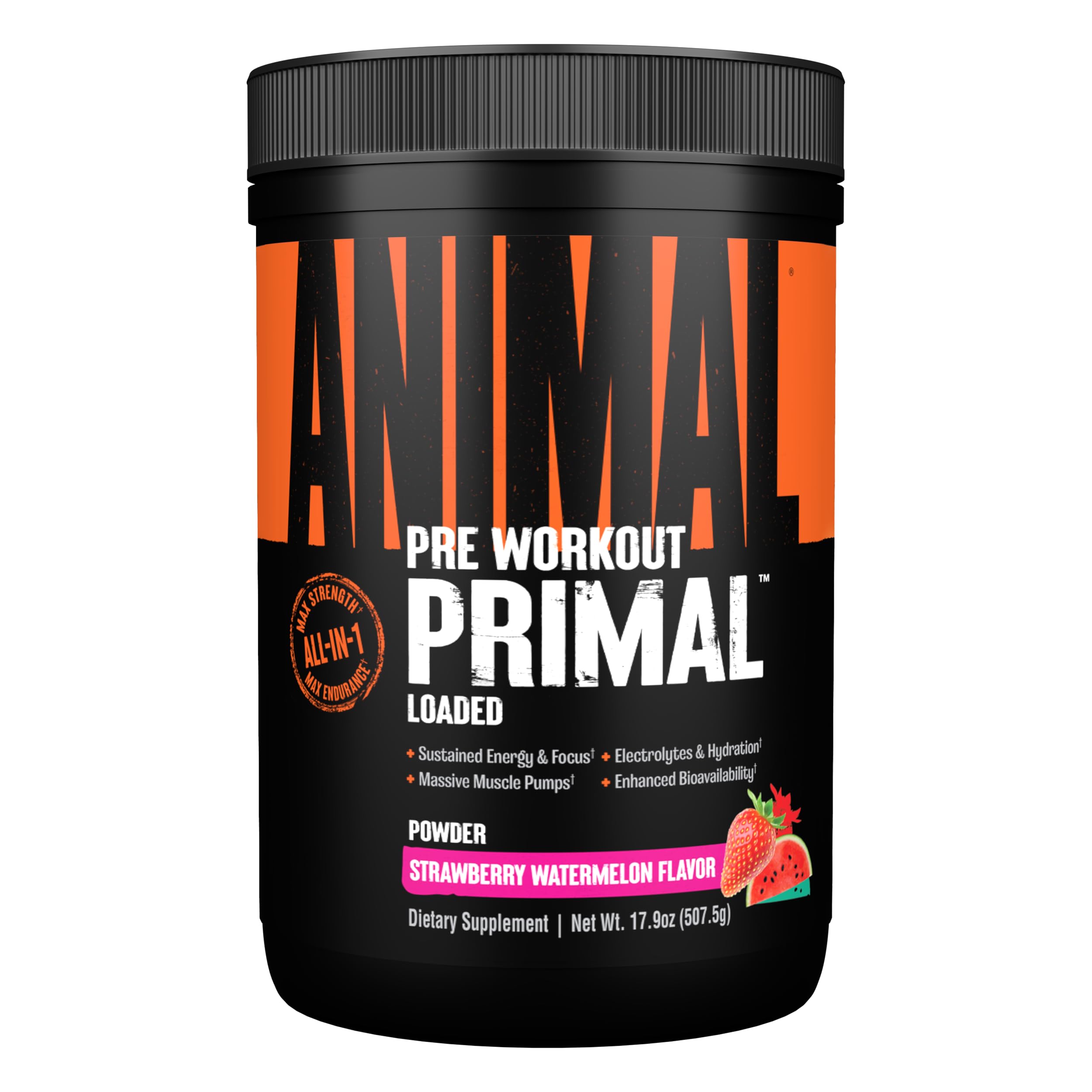 Foto 2 pulgar | Suplemento Animal Primal Muscle Hydration + Preworkout, 500 Ml - Venta Internacional.
