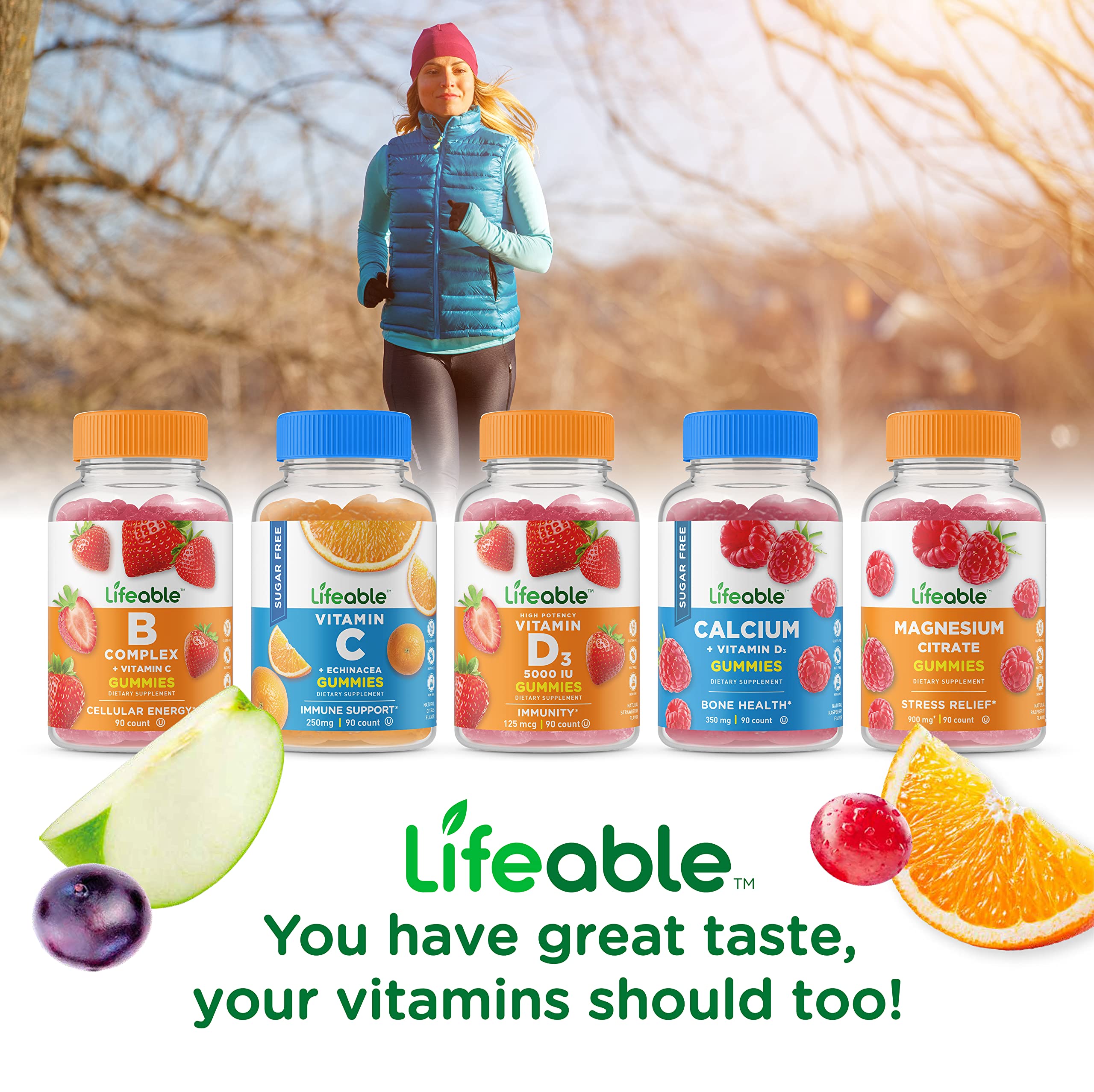 Foto 5 | Gomitas Supplement Lifeable Zinc De 50 Mg, 60 Unidades - Venta Internacional.