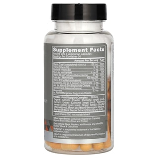 Foto 2 | Suplemento Eu Natural Primal Move, Cúrcuma Y Boswellia, 60 Cápsulas - Venta Internacional.