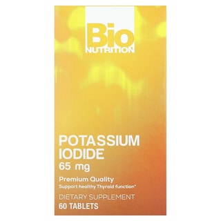 Foto 1 | Suplemento Bio Nutrition Yoduro De Potasio 65 Mg 60 Comprimidos - Venta Internacional.