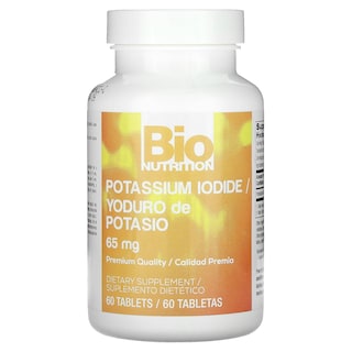 Foto 3 | Suplemento Bio Nutrition Yoduro De Potasio 65 Mg 60 Comprimidos - Venta Internacional.
