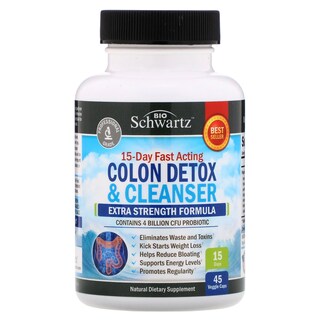 Foto 3 | Colon Detox & Cleanse Bioschwartz Advanced, 15 Días, 45 Cápsulas - Venta Internacional.