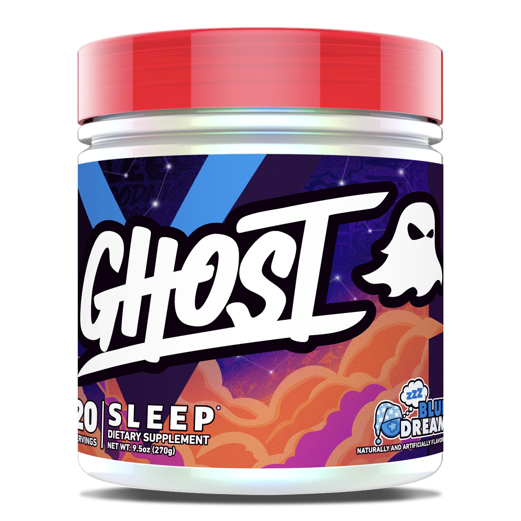 Foto 2 pulgar | Suplemento Dietético Ghost Sleep Blue Dream Flavor 20 Porciones - Venta Internacional.