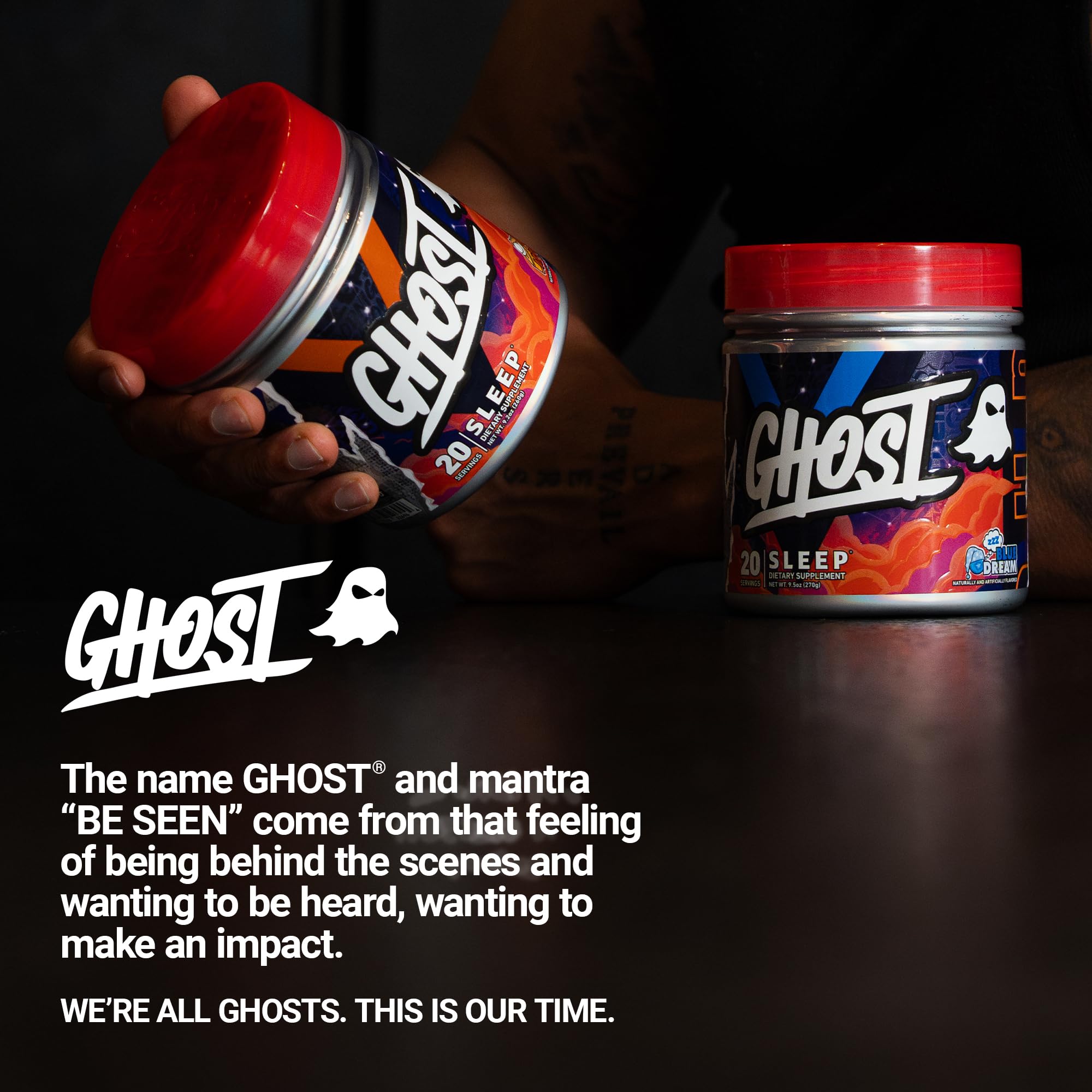 Foto 7 pulgar | Suplemento Dietético Ghost Sleep Blue Dream Flavor 20 Porciones - Venta Internacional.