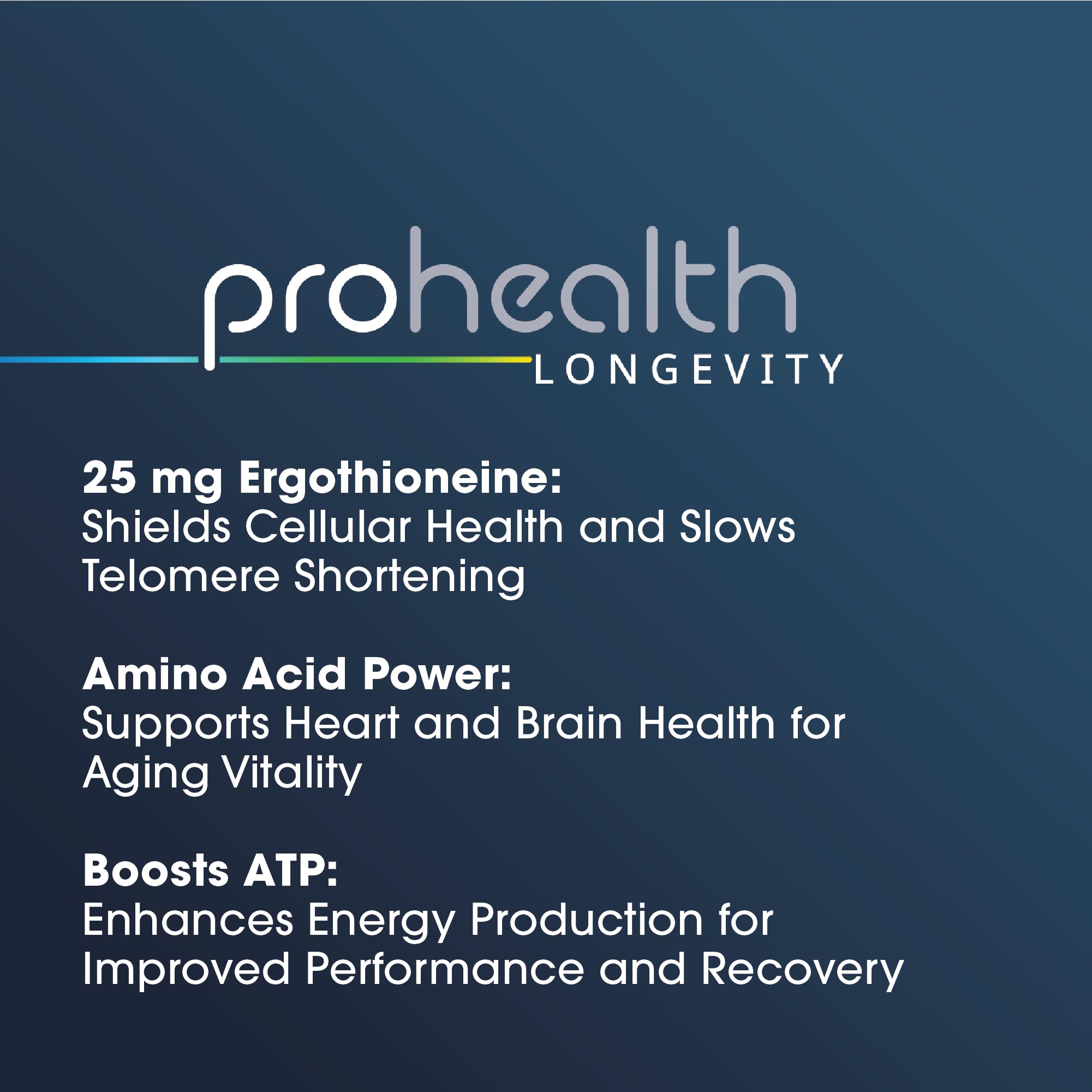 Foto 4 pulgar | Suplemento Prohealth De Ergotioneína 5 Veces Más Fuerte, 25 Mg, 30 Porciones - Venta Internacional.