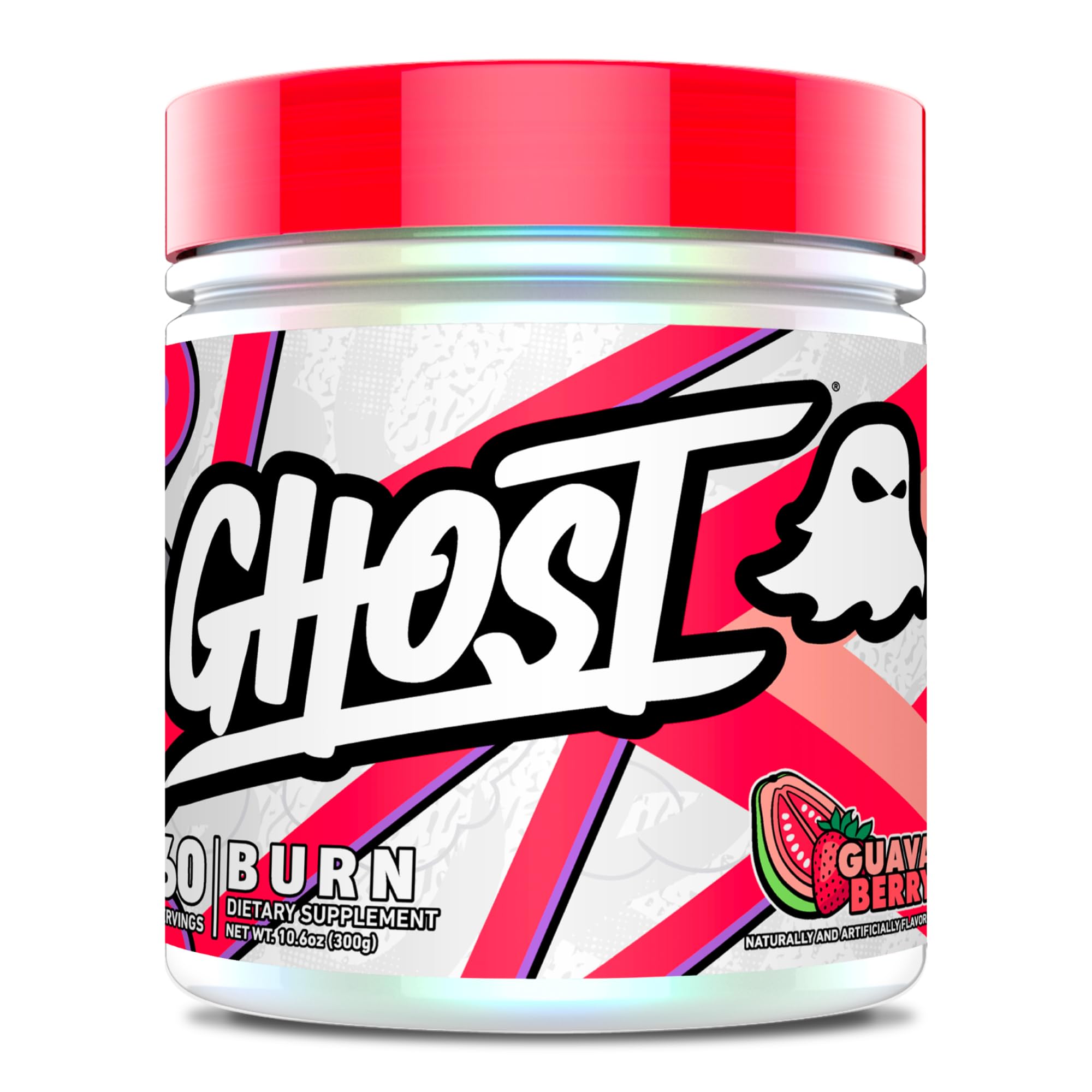 Foto 1 | Polvo Para Bajar De Peso Ghost Burn Guayaba Berry 60 Porciones - Venta Internacional.