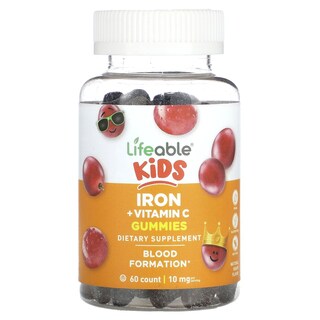 Foto 1 | Suplemento De Gomitas Lifeable Kids Con Hierro Y Vitamina C 60 Unidades - Venta Internacional.