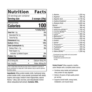 Foto 2 | Proteína En Polvo Metagenics Perfect Protein 30 Porciones Choco - Venta Internacional.