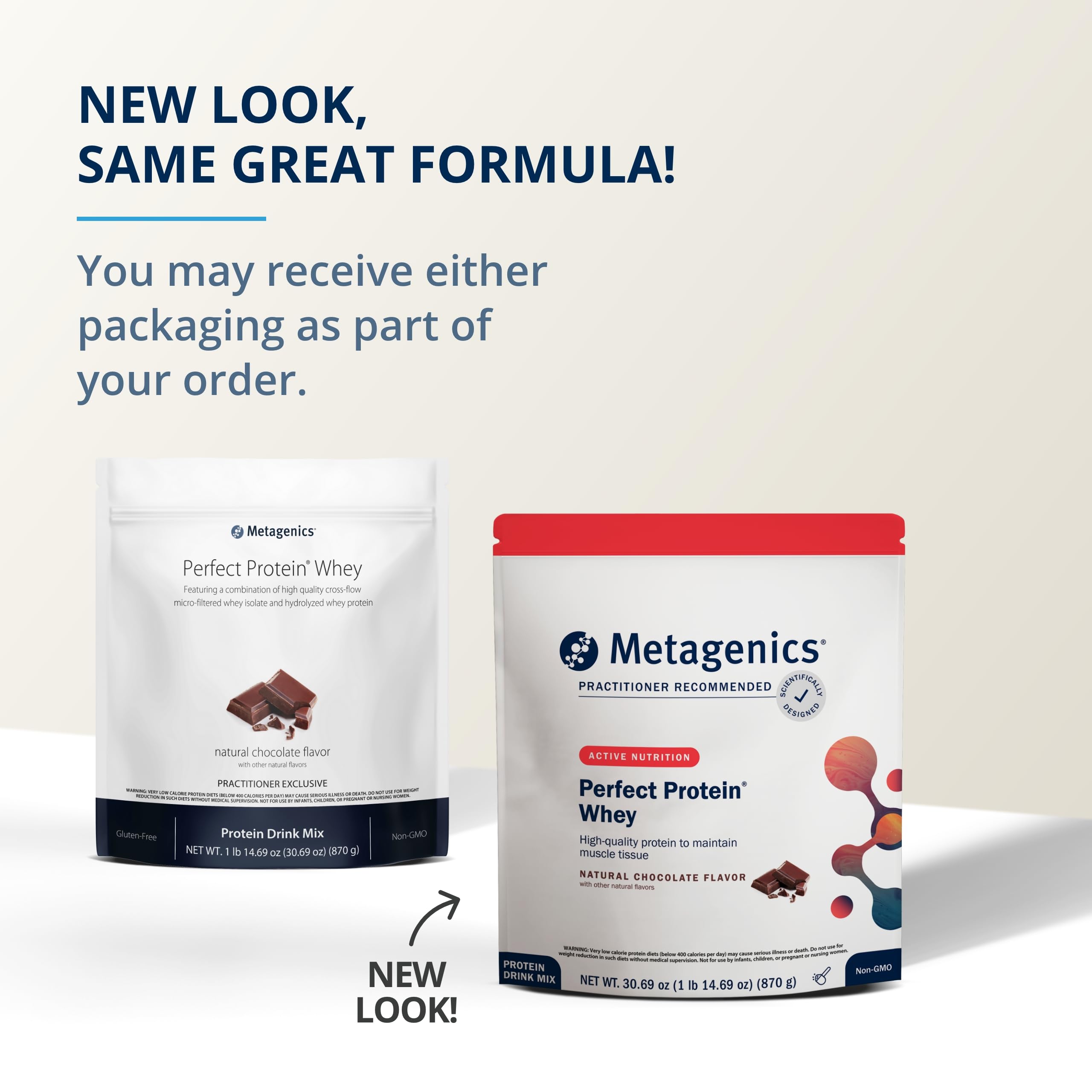 Foto 4 pulgar | Proteína En Polvo Metagenics Perfect Protein 30 Porciones Choco - Venta Internacional.