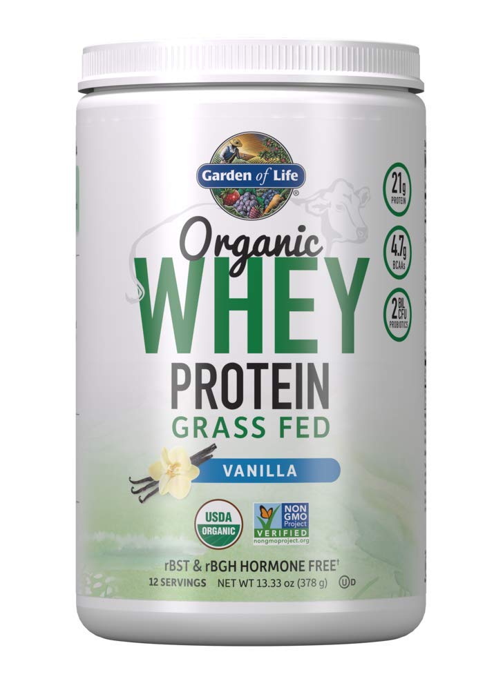Foto 1 | Proteína De Suero En Polvo Garden Of Life Vainilla Alimentada Con Pasto 300 G - Venta Internacional.