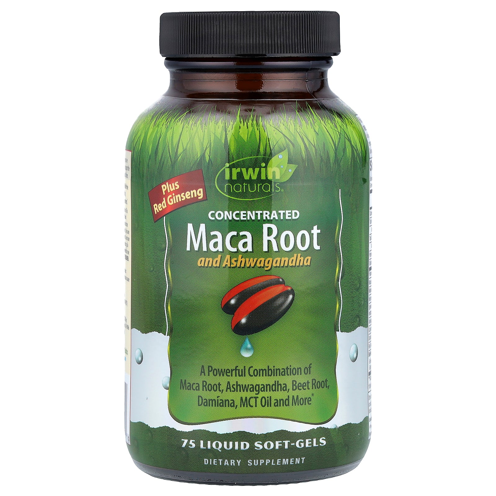 Foto 2 pulgar | Suplemento De Raíz De Maca Y Ashwagandha De Irwin Naturals 75 Cápsulas Blandas - Venta Internacional.