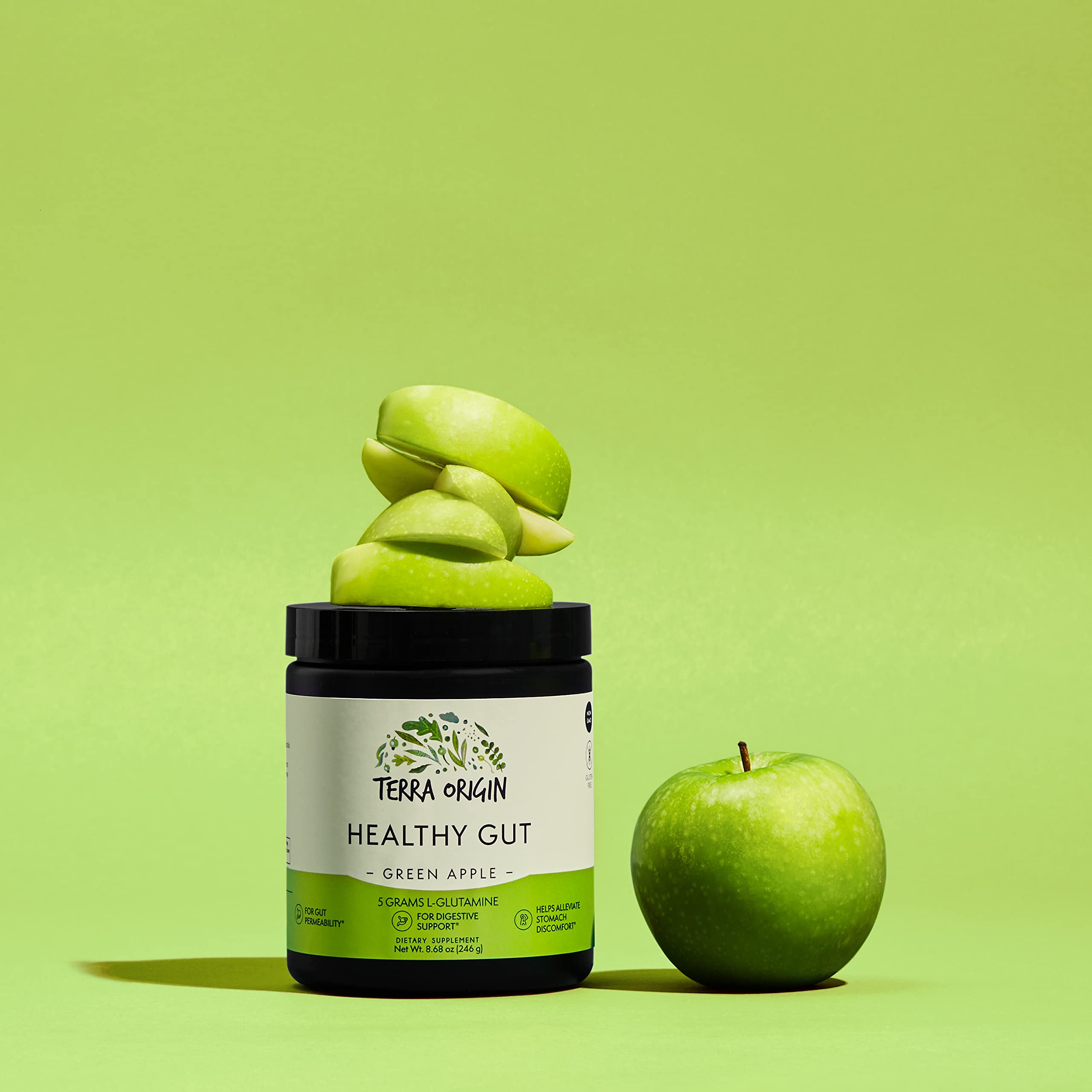 Foto 7 pulgar | Suplemento Terra Origin Healthy Gut Green Apple 30 Porciones - Venta Internacional.