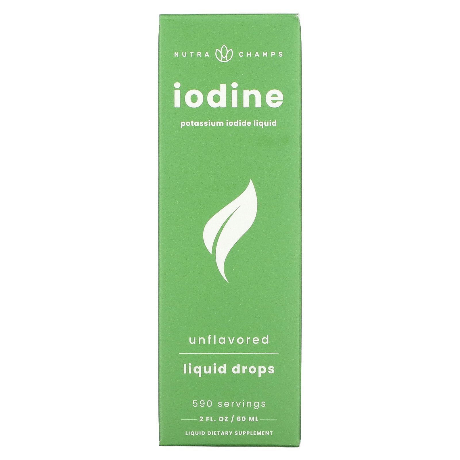 Foto 2 | Gotas Líquidas De Yodo Nutrachamps 60 Ml (2 Fl Oz) Sin Sabor - Venta Internacional.
