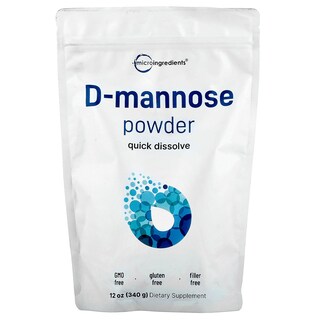Foto 2 | Suplemento De Microingredientes: D-manosa En Polvo, 340 G - Venta Internacional.