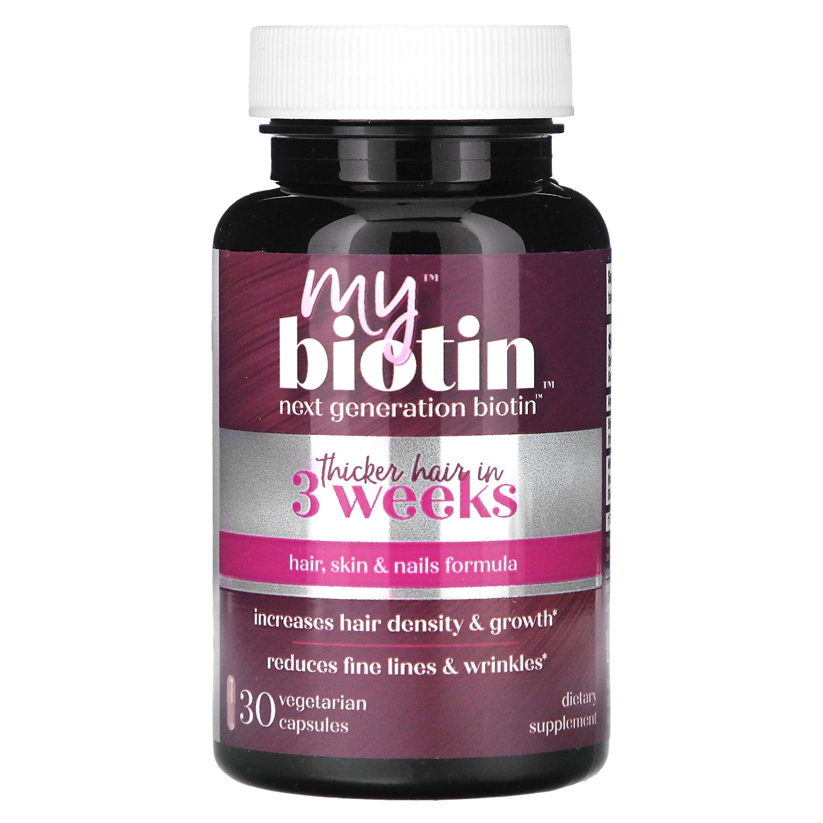 Foto 2 pulgar | Supplement Purity Products Mybiotin Hair Skin Uñas 30 Cápsulas - Venta Internacional.