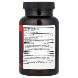 Foto 2 | Suplemento Futurebiotics Relax & Sleep 120 Tabletas Vegetarianas - Venta Internacional.