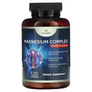 Foto 1 | Suplemento Sunergetic Magnesium Complex 500 Mg 120 Cápsulas - Venta Internacional.