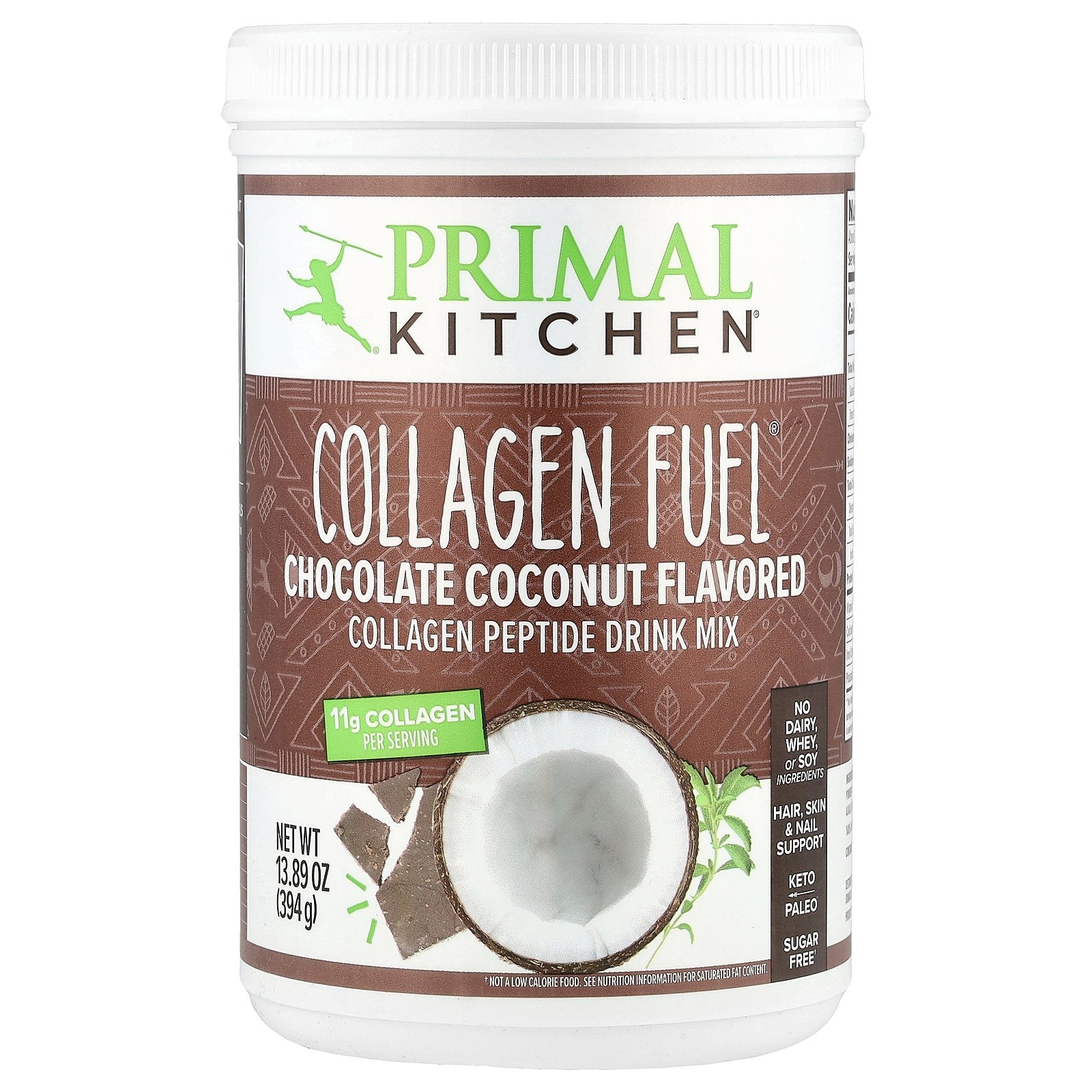 Foto 2 pulgar | Suplemento Primal Kitchen Collagen Fuel Chocolate Coconut 394g - Venta Internacional.