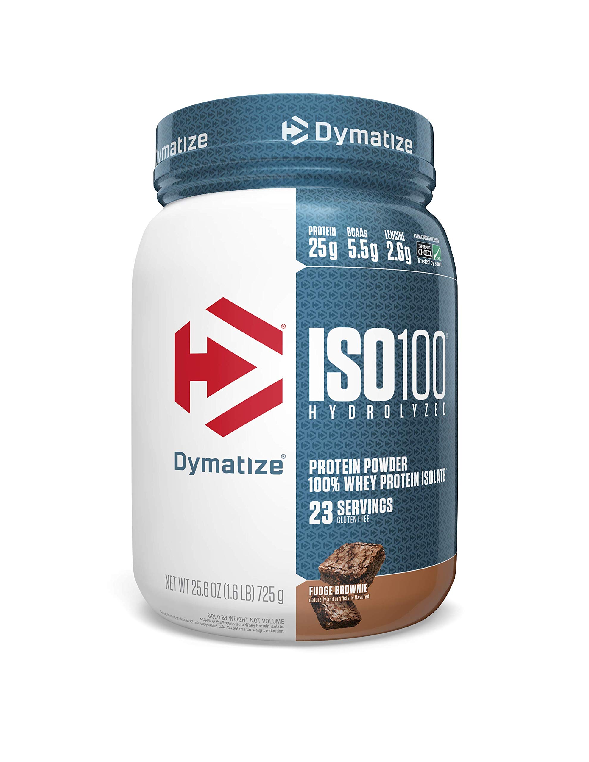 Foto 2 pulgar | Brownie De Chocolate De Suero Dymatize Iso 100 Con Proteína En Polvo, 1.6 Libras - Venta Internacional.
