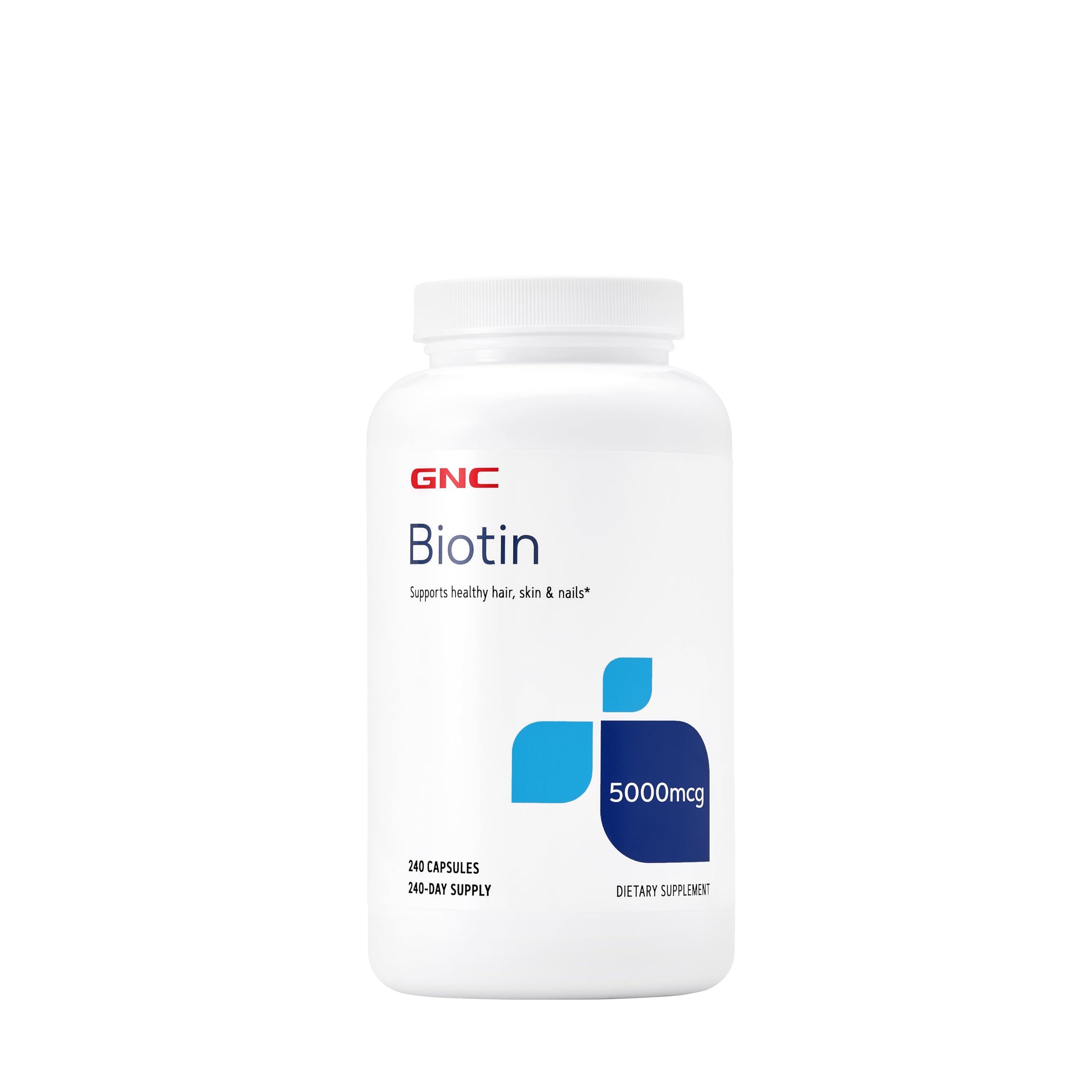 Foto 2 pulgar | El Suplemento De Biotina Gnc De 5000 Mcg Apoya La Salud Del Cabello, La Piel Y Las Uñas - Venta Internacional.