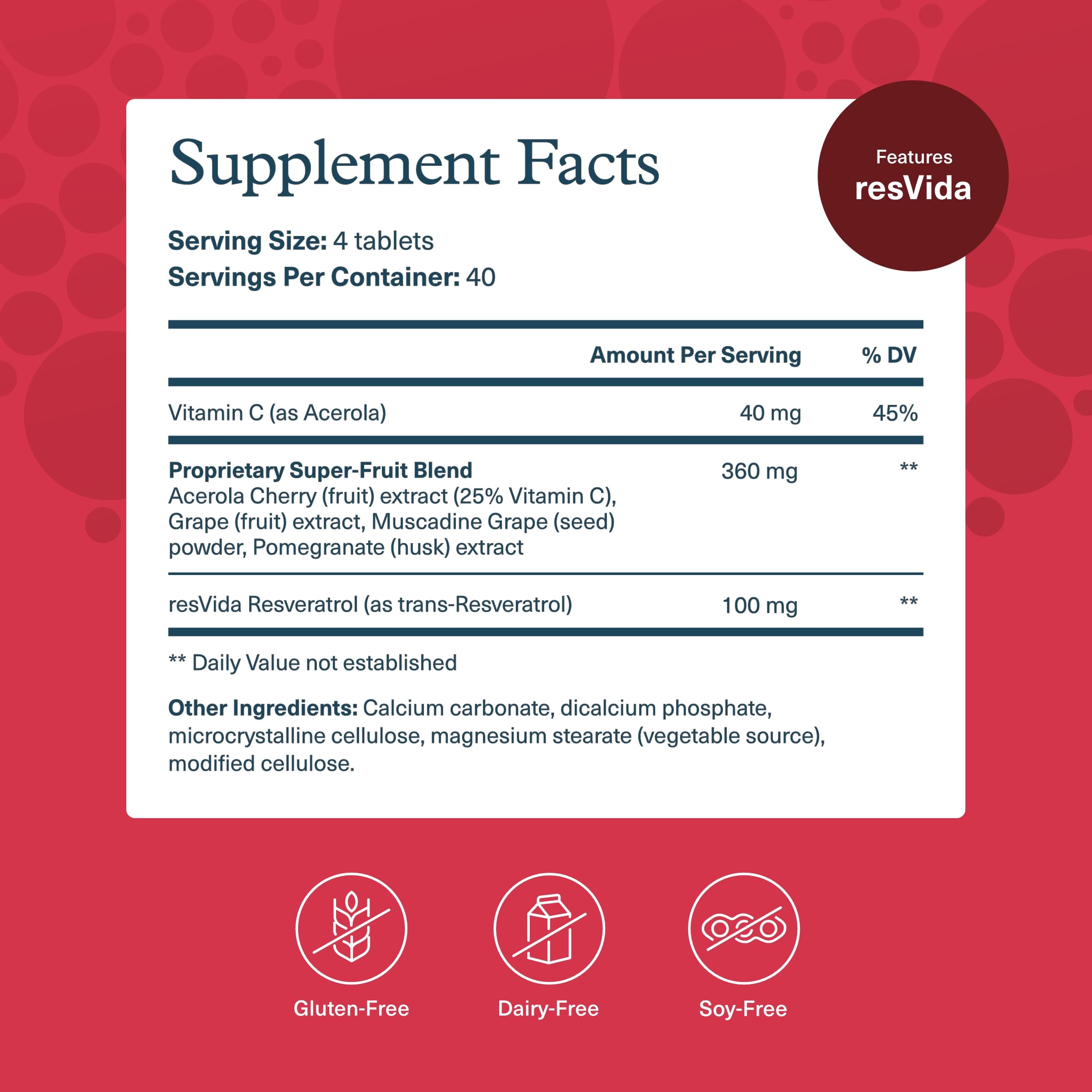 Foto 3 pulgar | Suplemento Youtheory, Antioxidante Avanzado Con Resveratrol, 160 Tabletas - Venta Internacional.
