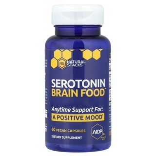 Foto 1 | Suplemento Natural Stacks Serotonin Brain Food 60 Cápsulas Veganas - Venta Internacional.