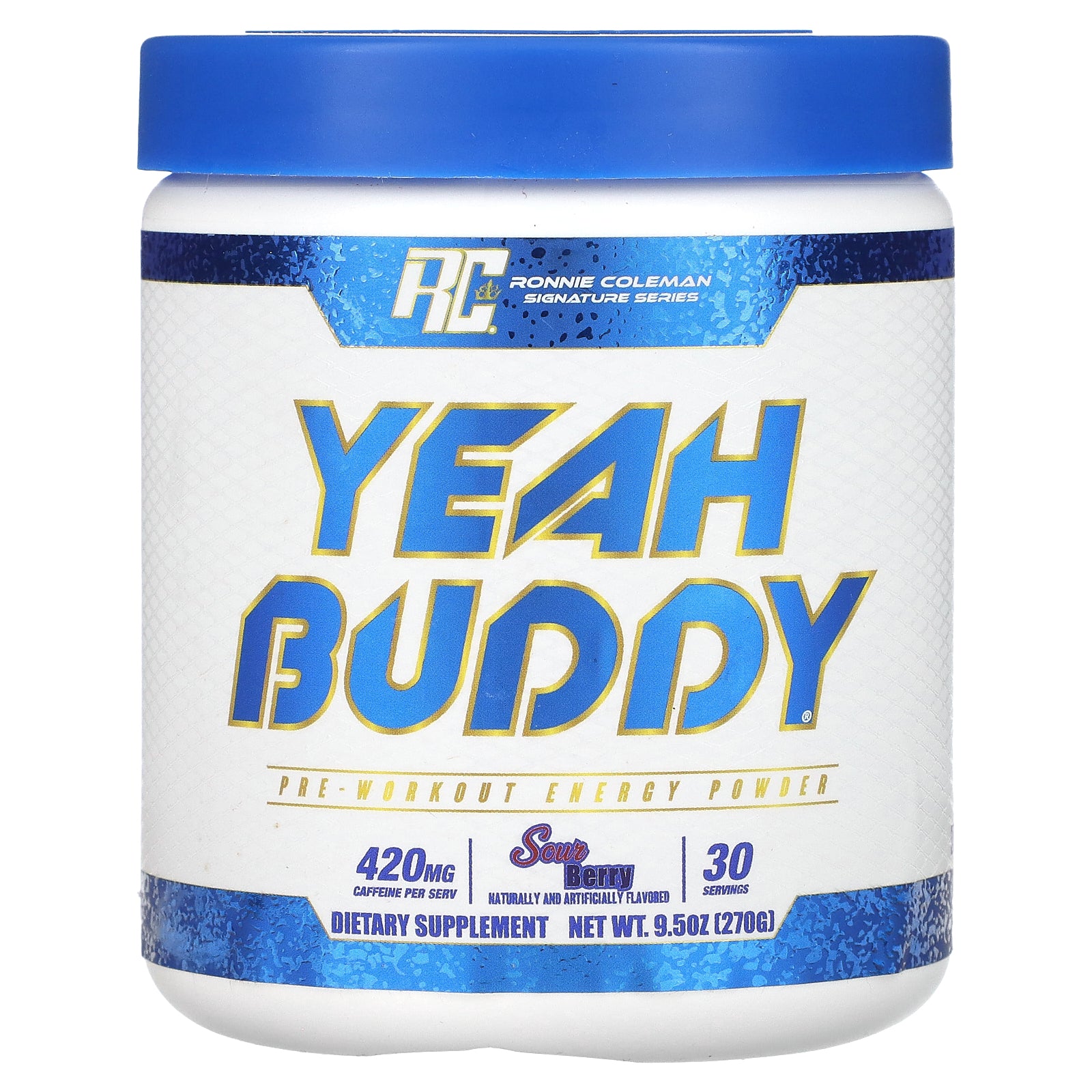 Foto 2 pulgar | Polvo Energético Para Antes Del Entrenamiento Ronnie Coleman Yeah Buddy 270 G - Venta Internacional.