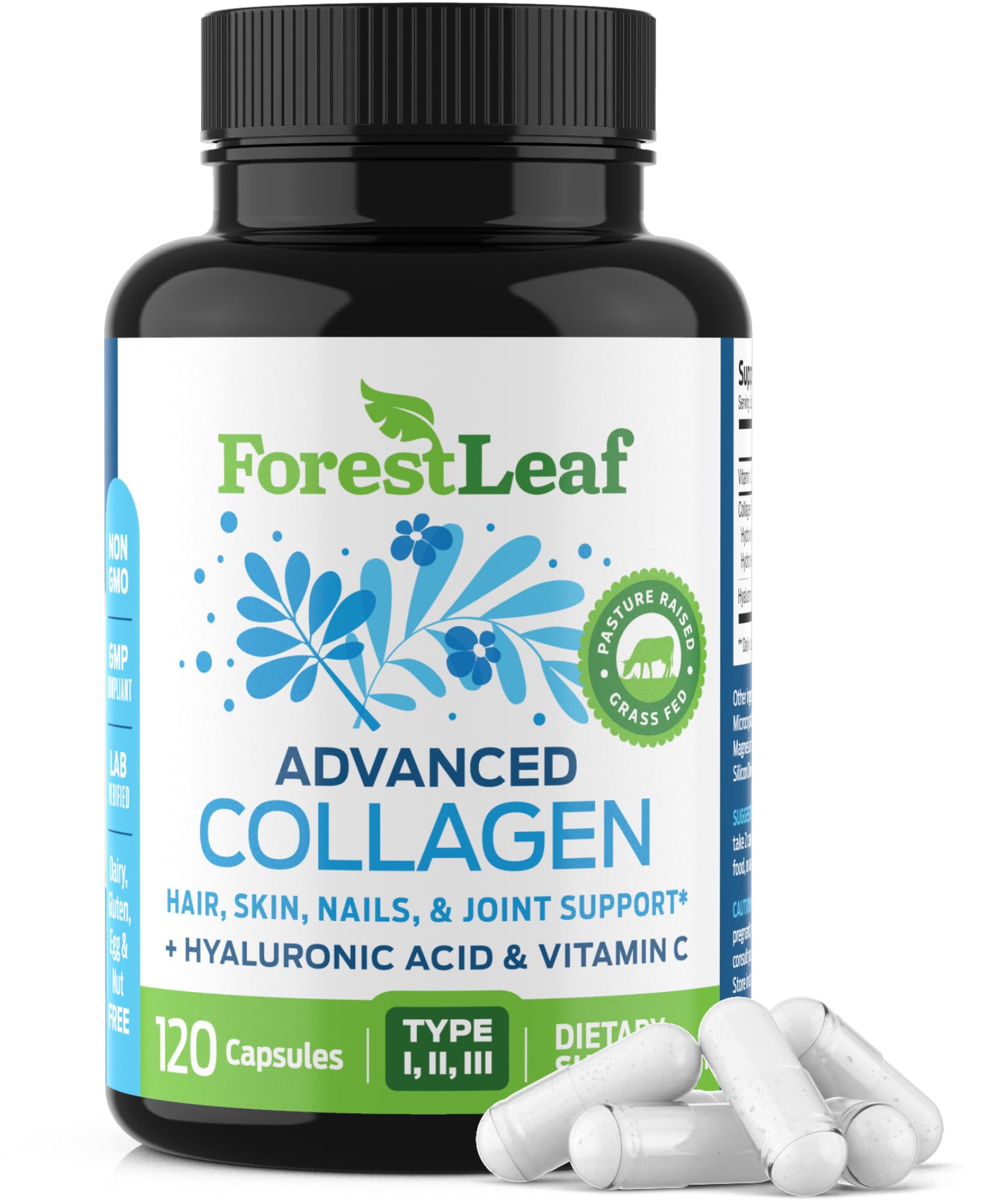Foto 1 | Suplementos De Colágeno Forestleaf Multi Collagen 120 Cápsulas - Venta Internacional.