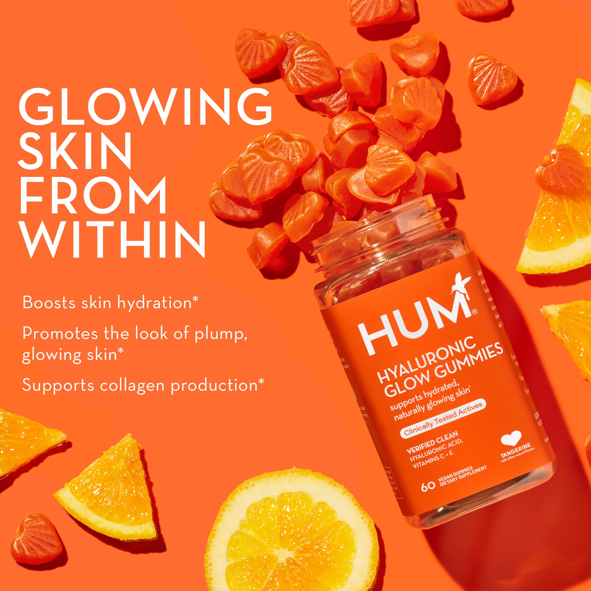 Foto 6 pulgar | Suplementos Hum Hyaluronic Glow Para Piel, 60 Unidades - Venta Internacional.