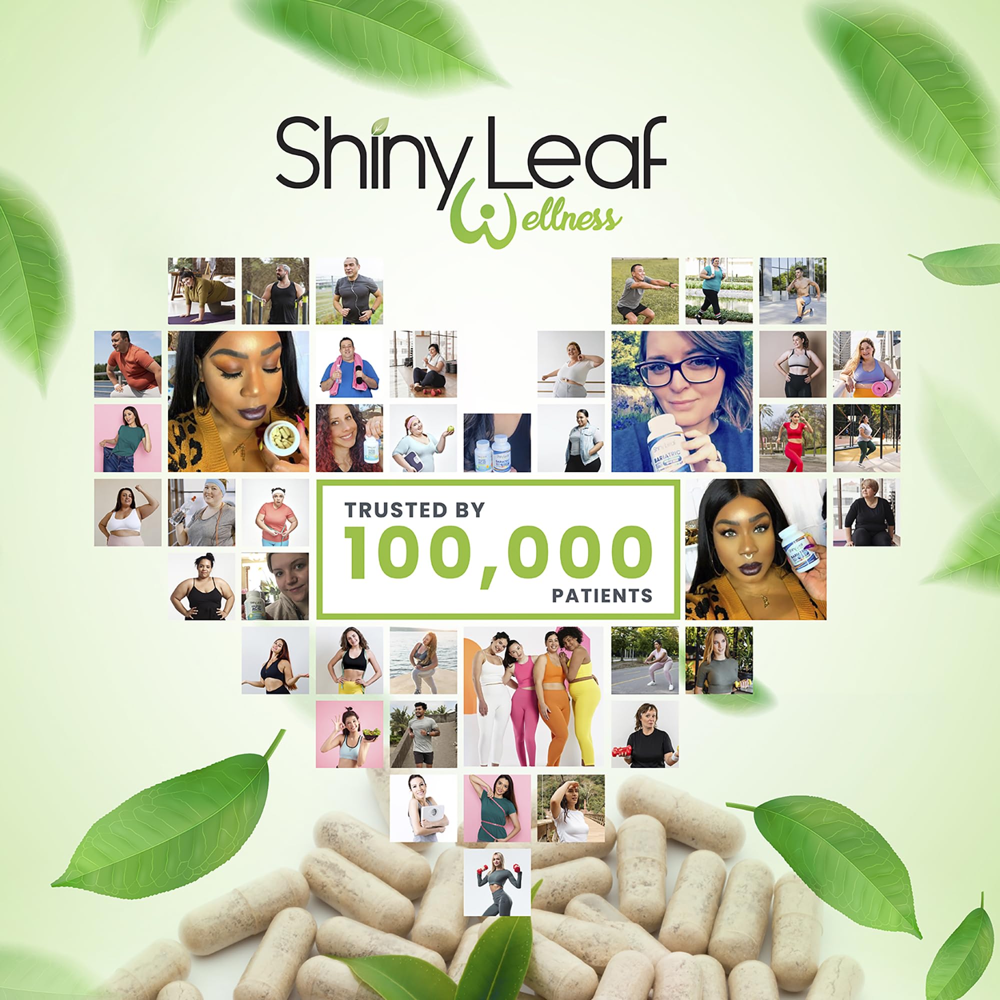 Foto 7 pulgar | Multivitamínico Bariátrico Shiny Leaf Daily 30 Cápsulas Con Hierro - Venta Internacional.