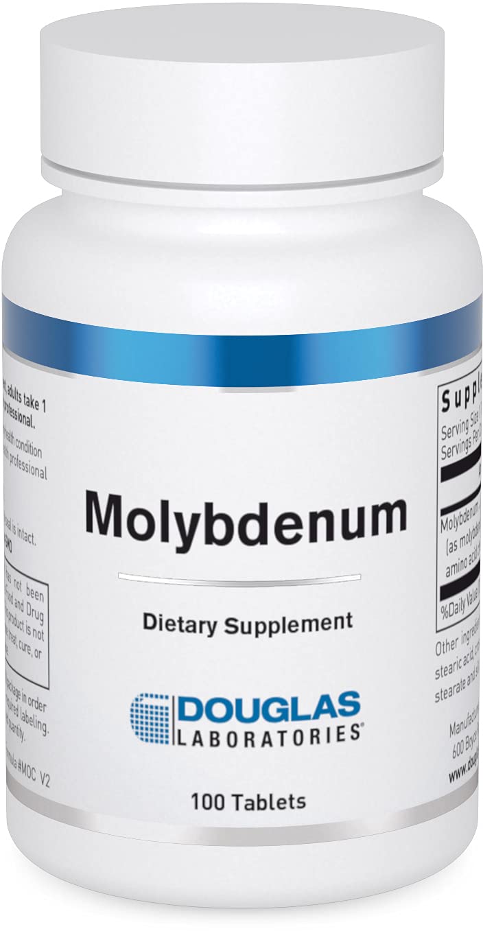 Foto 2 pulgar | Suplemento De Molibdeno De Douglas Laboratories 250 Mcg 100 Tabletas - Venta Internacional.