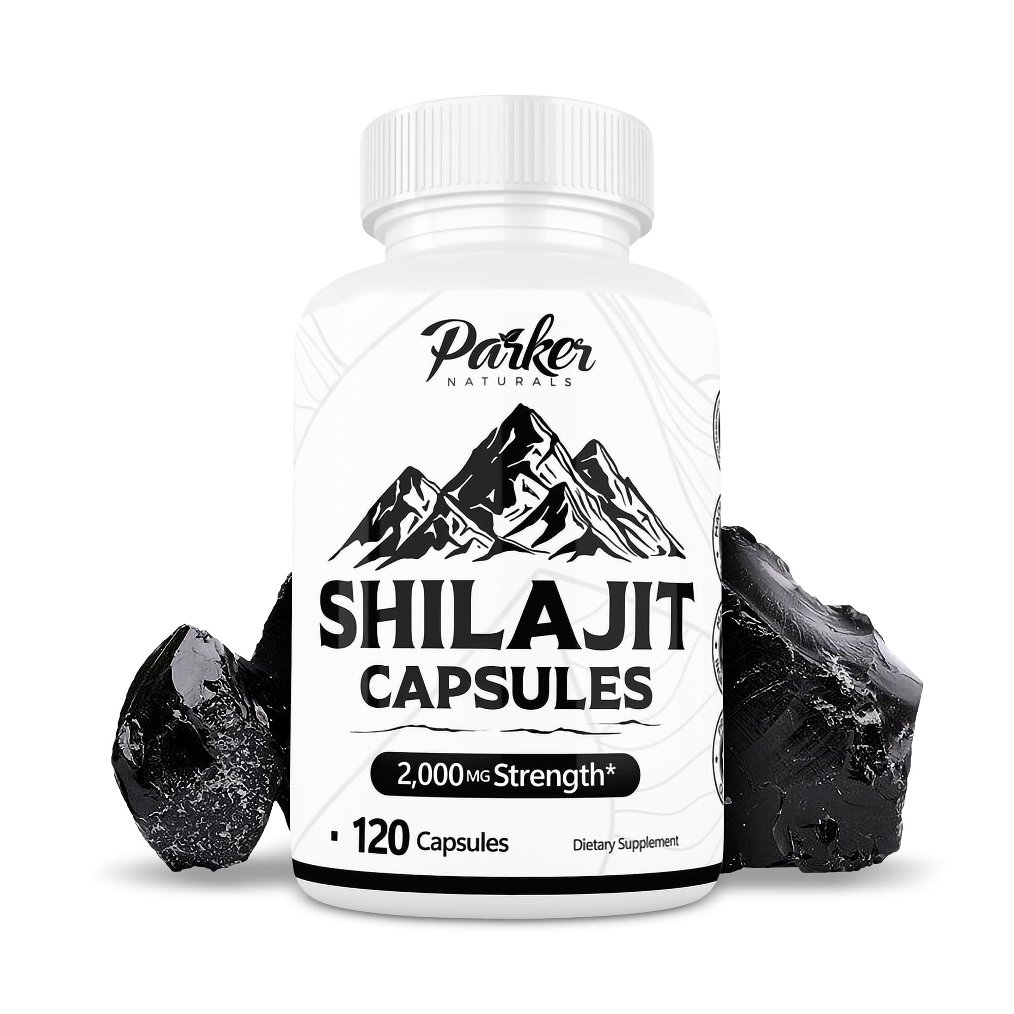 Foto 2 pulgar | Suplemento Parker Naturals De Shilajit Puro Del Himalaya, 2000 Mg - Venta Internacional.