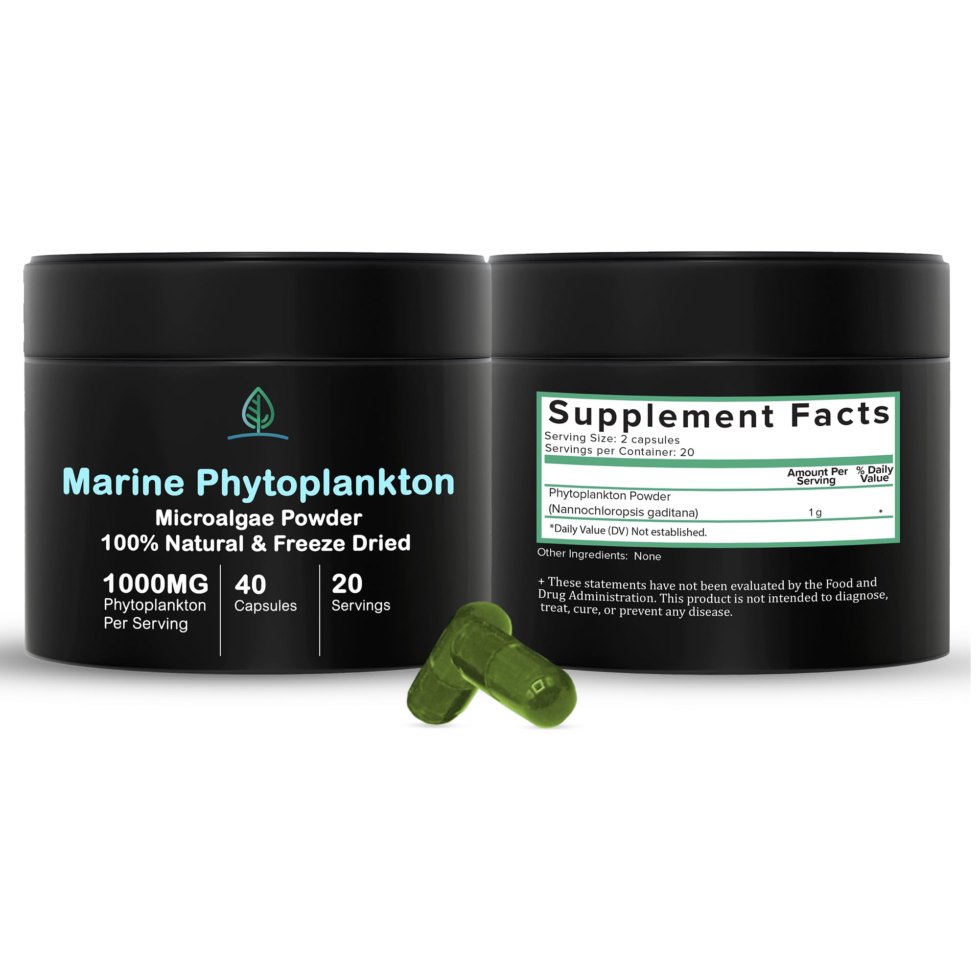 Foto 1 | Cápsulas De Fitoplancton Marino Holistic Bin Vegan Omega 3 - Venta Internacional.
