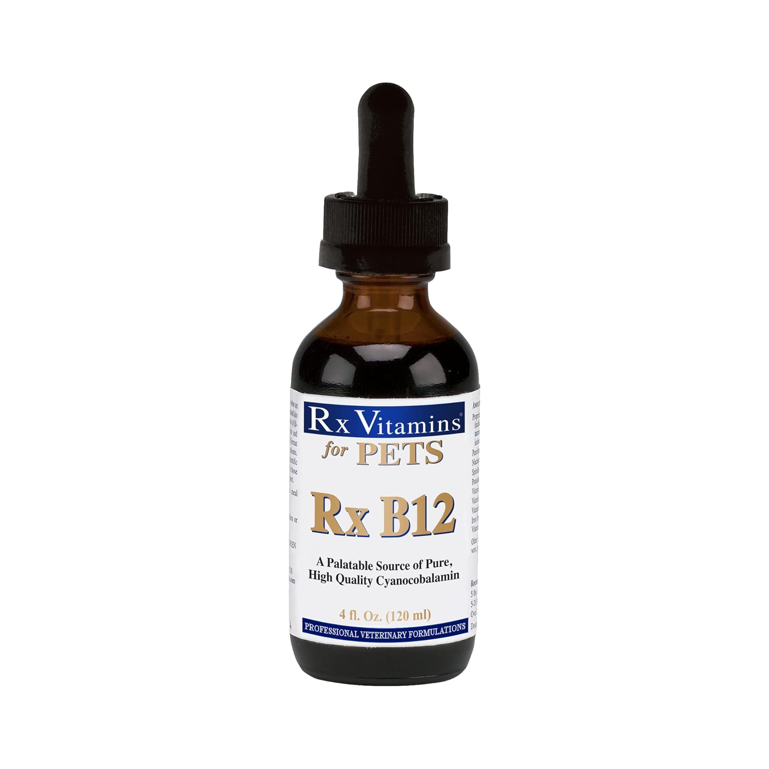 Foto 2 pulgar | Suplemento Rx Vitamins Rx B12 Para Perros Y Gatos 120 Ml - Venta Internacional.