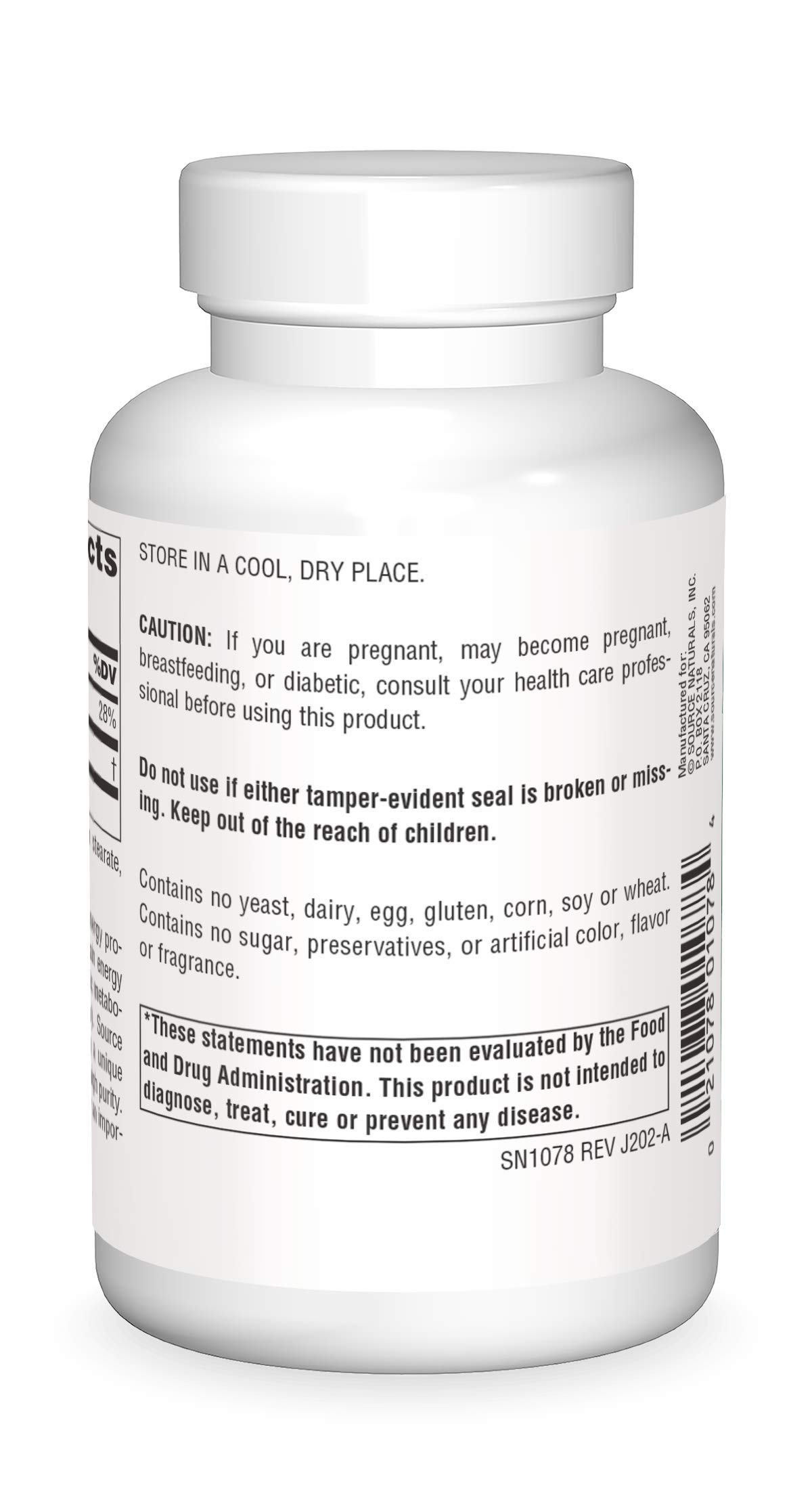 Foto 3 pulgar | Supplement Source Naturals Pyruvate Power 750 Mg 90 Cápsulas - Venta Internacional.