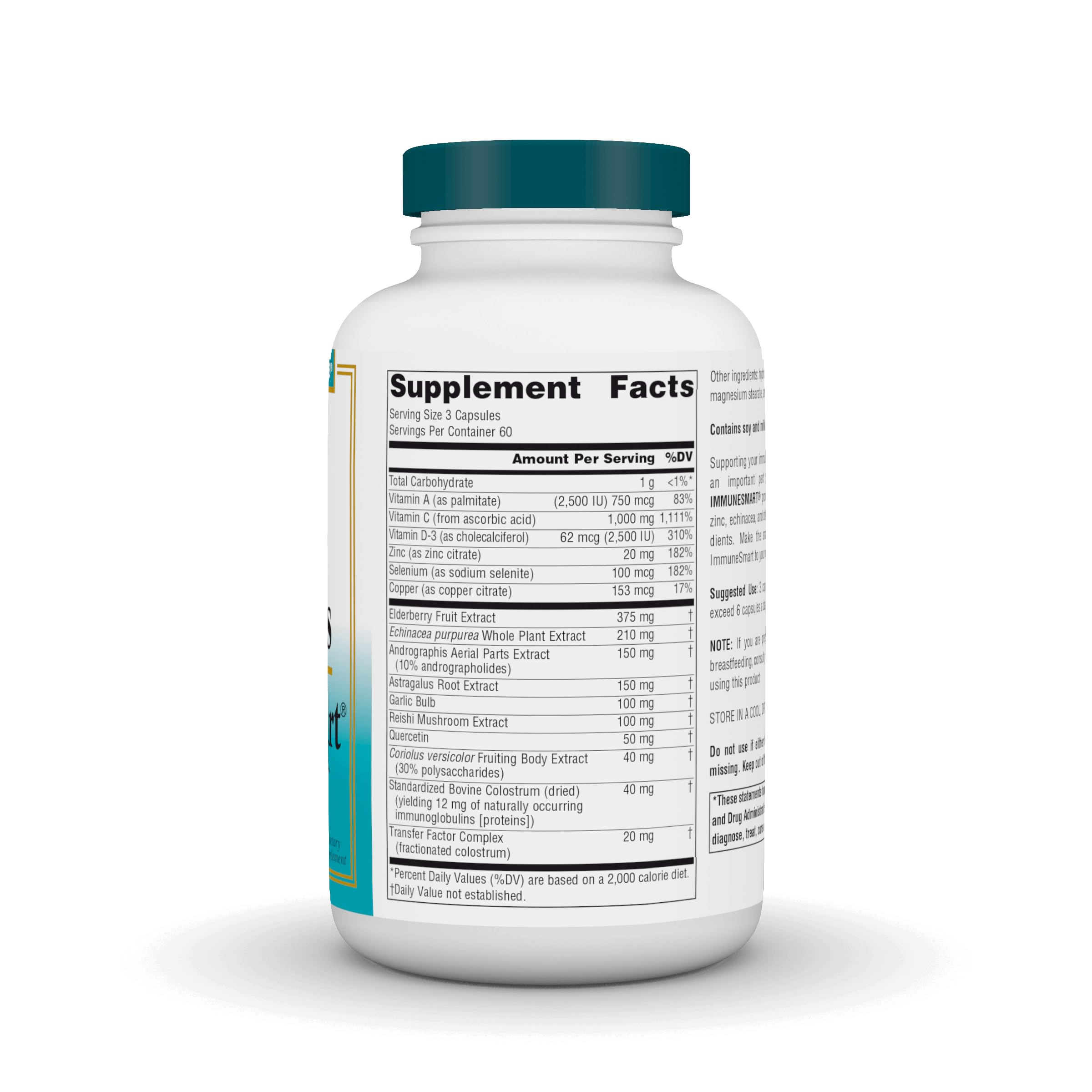 Foto 3 pulgar | Supplement Source Naturals Wellness Immunesmart 180 Cápsulas - Venta Internacional.