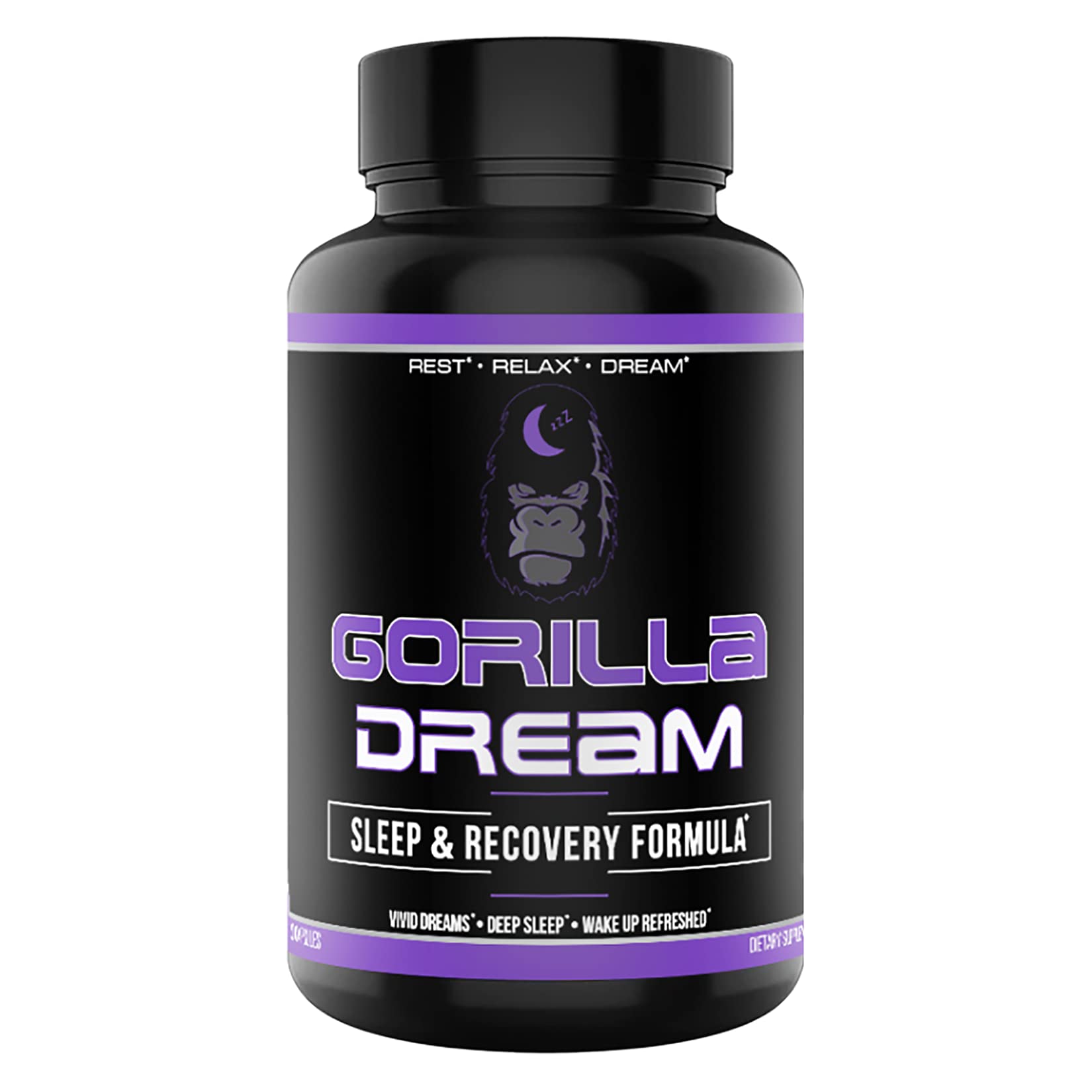 Foto 2 pulgar | Suplemento Para Dormir Gorilla Mind Dream 120 Cápsulas - Venta Internacional.