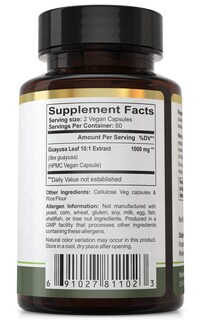 Foto 3 | Suplemento De Extracto De Hoja De Guayusa De Florida Herbal Pharmacy - Venta Internacional.