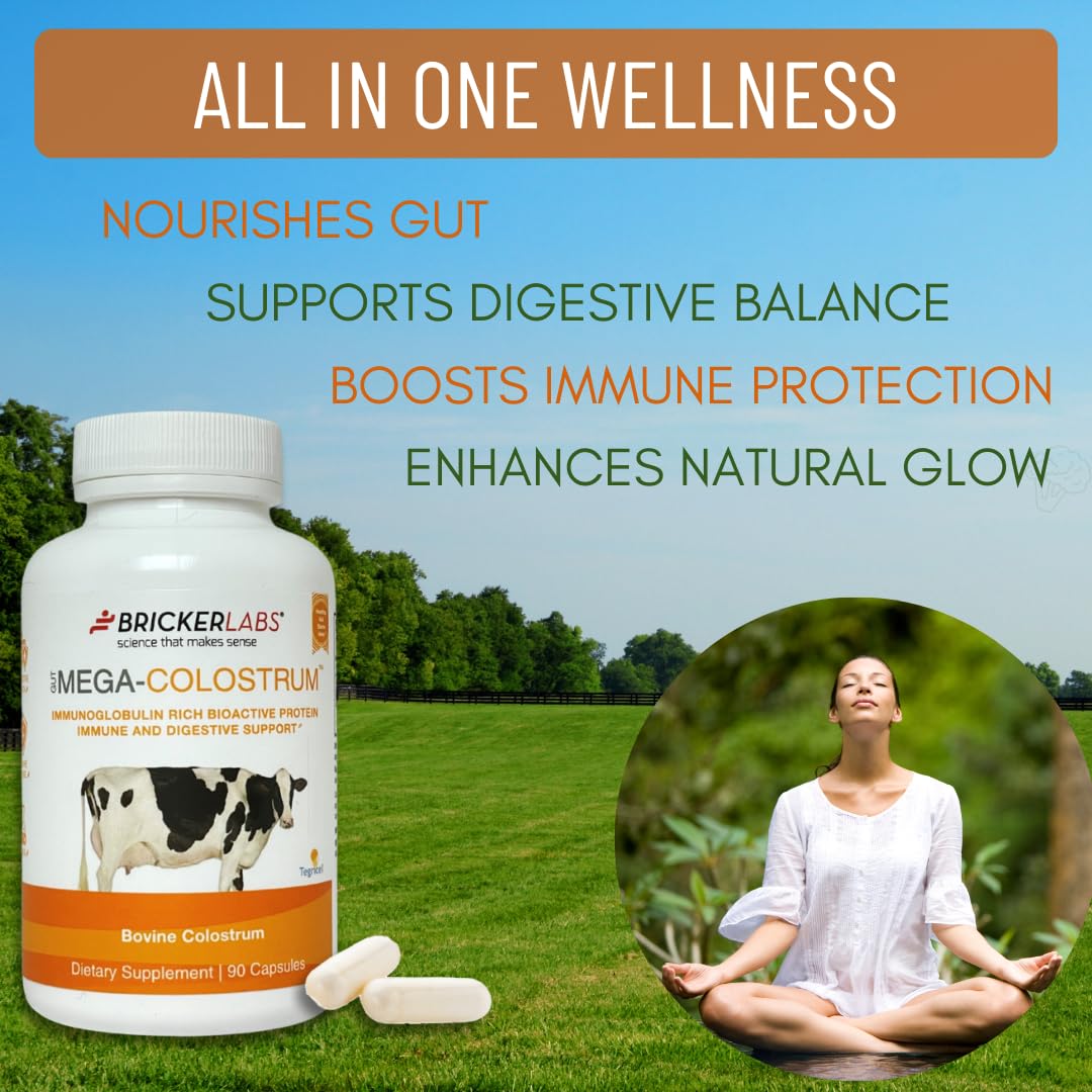 Foto 4 pulgar | Suplemento Bricker Labs Mega-colostrum 1000 Mg 45 Porciones - Venta Internacional.