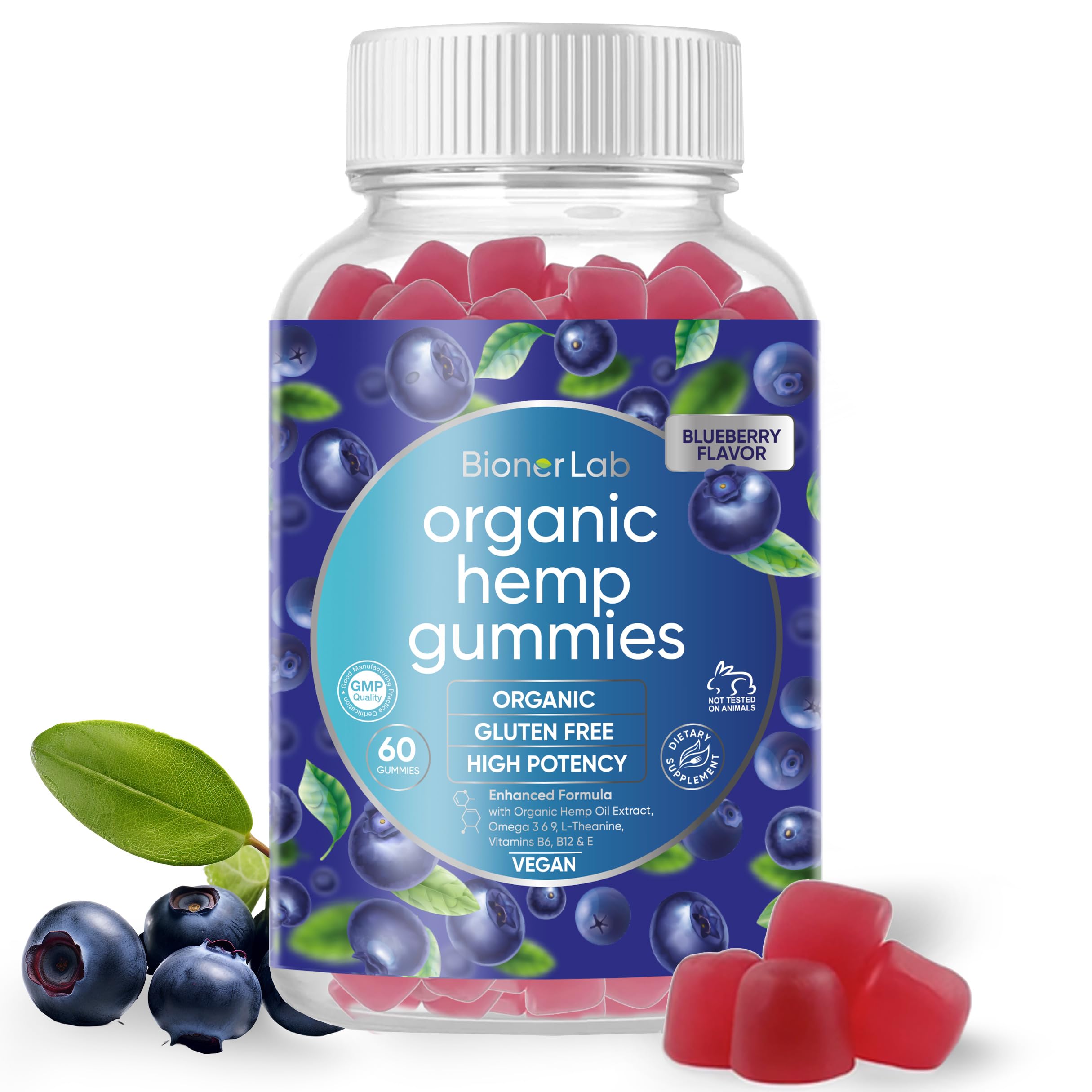 Foto 2 pulgar | Suplemento Bionerlab Premium Organic Gomies Para Hombres Y Mujeres Adultos - Venta Internacional.