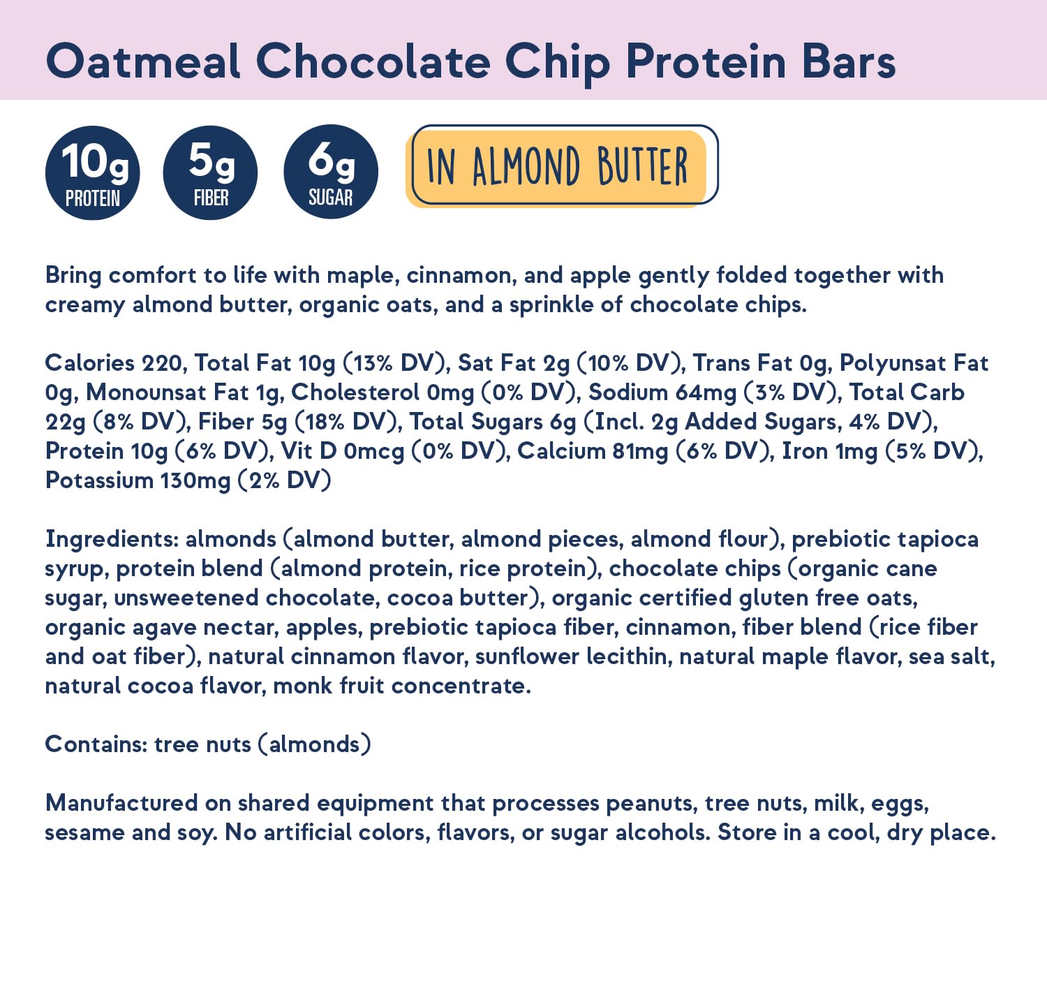 Foto 7 pulgar | Barritas Proteicas Zing De Avena Con Chispas De Chocolate Veganas 12 Unidades - Venta Internacional.