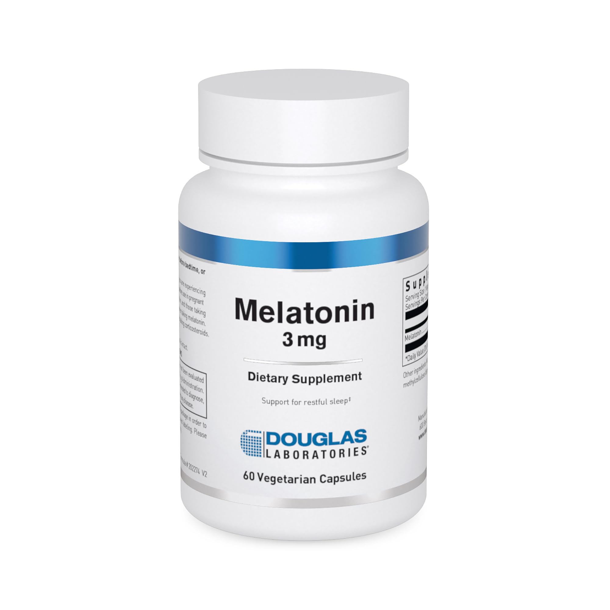 Foto 1 | Suplemento De Melatonina De Douglas Laboratories, 3 Mg, 60 Cápsulas - Venta Internacional.