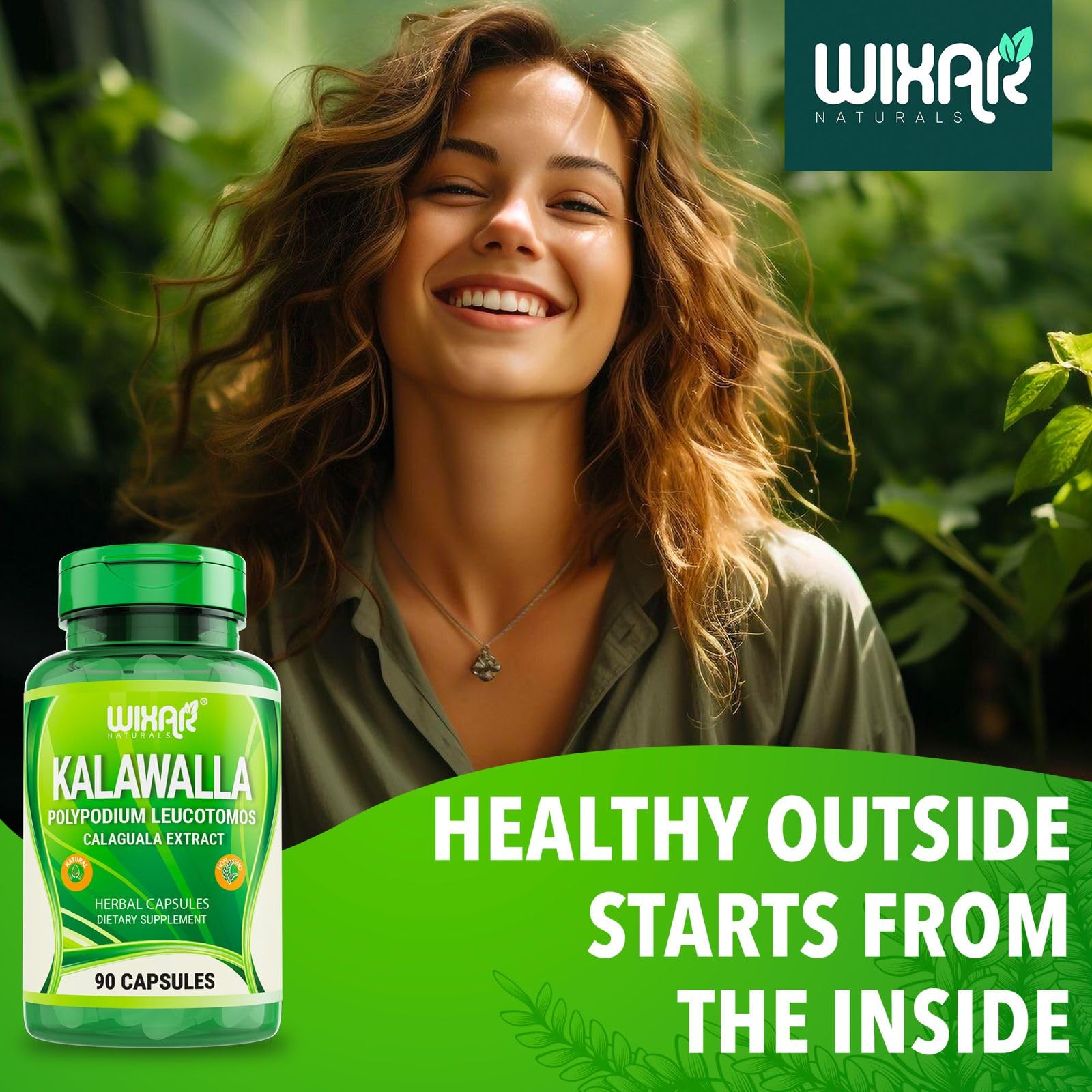 Foto 7 | Suplementos Wixar Naturals Kalawalla Capsules 90 Cápsulas - Venta Internacional.