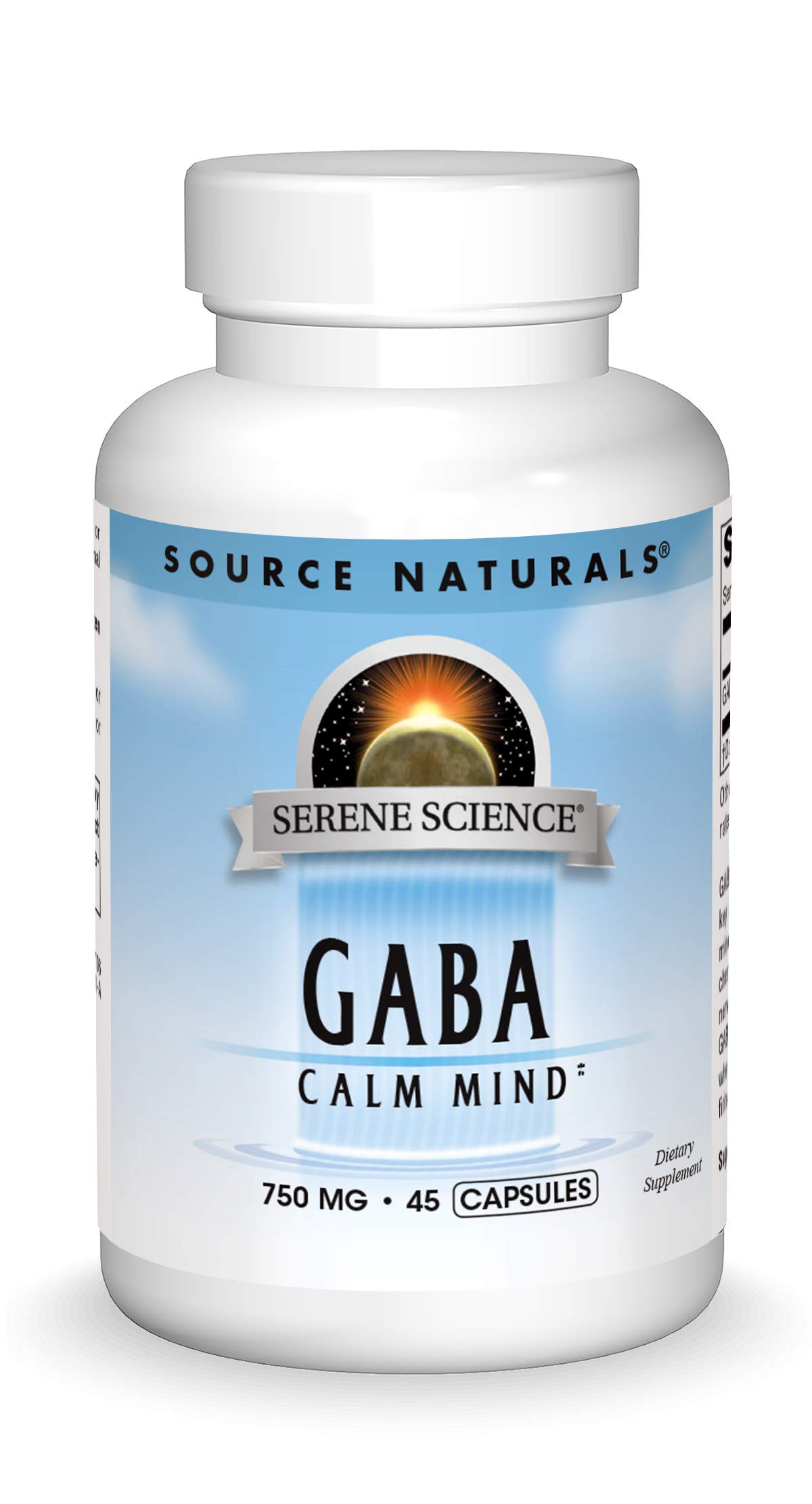 Foto 2 pulgar | Supplement Source Naturals Serene Science Gaba 750 Mg 45 Cápsulas - Venta Internacional.