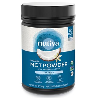 Foto 1 | Mct Powder Nutiva Organic Vanilla 300 Ml Con Fibra Prebiótica - Venta Internacional.