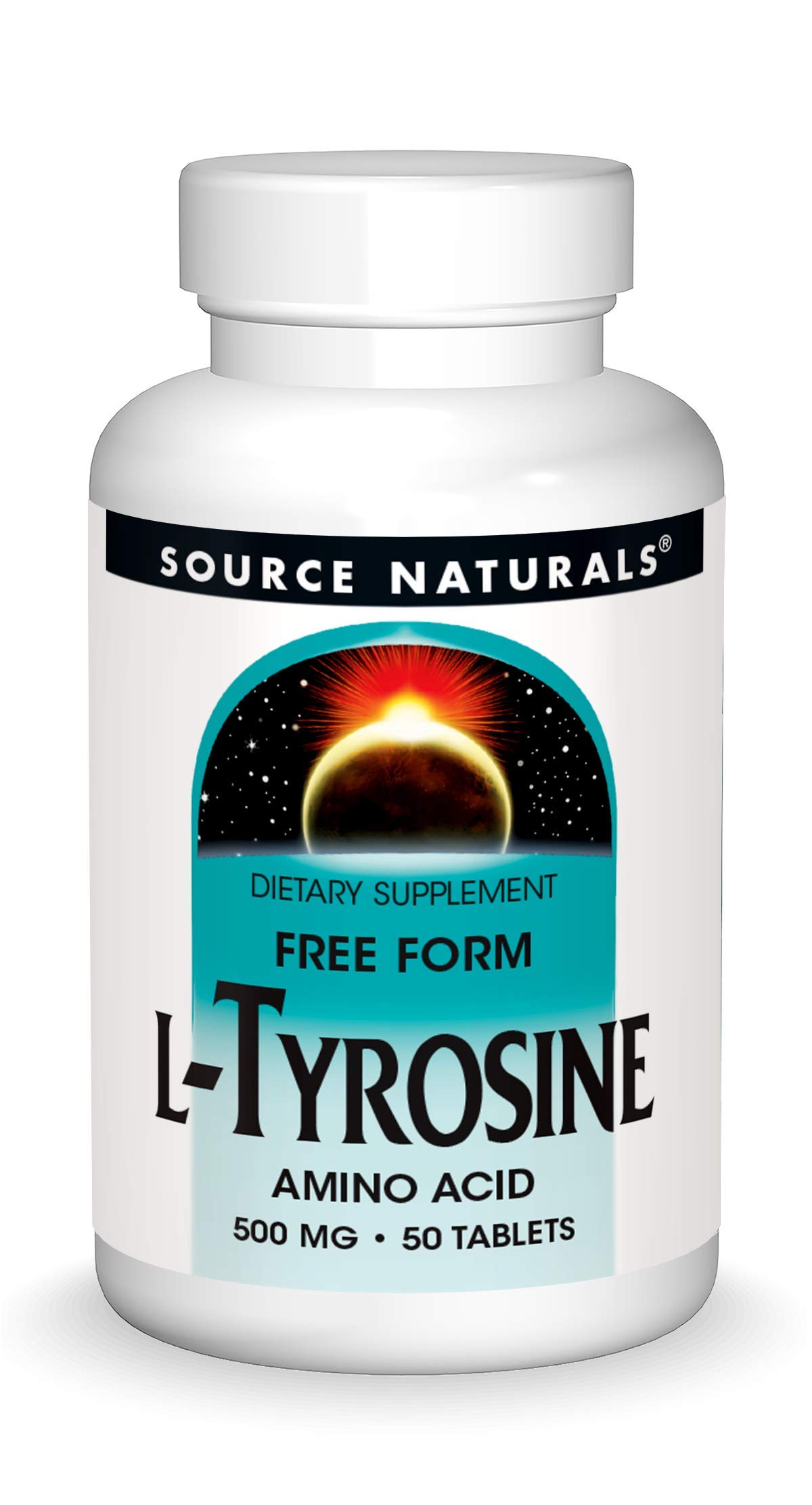 Foto 1 | Suplemento Source Naturals L-tirosina 50 Comprimidos - Venta Internacional.