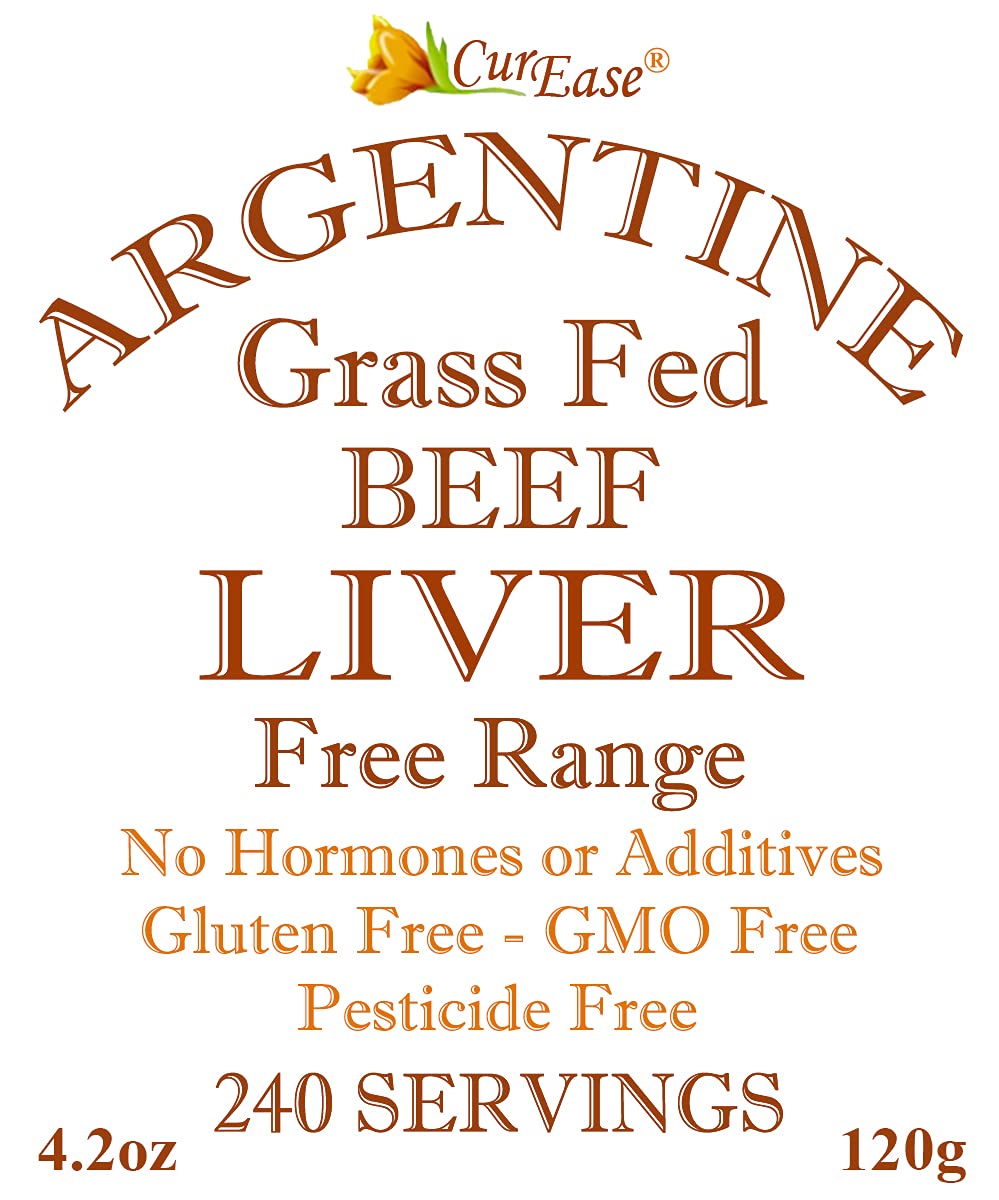 Foto 4 pulgar | Hígado De Res En Polvo Curease, Alimentado Con Pasto Argentino, 120 Ml - Venta Internacional.