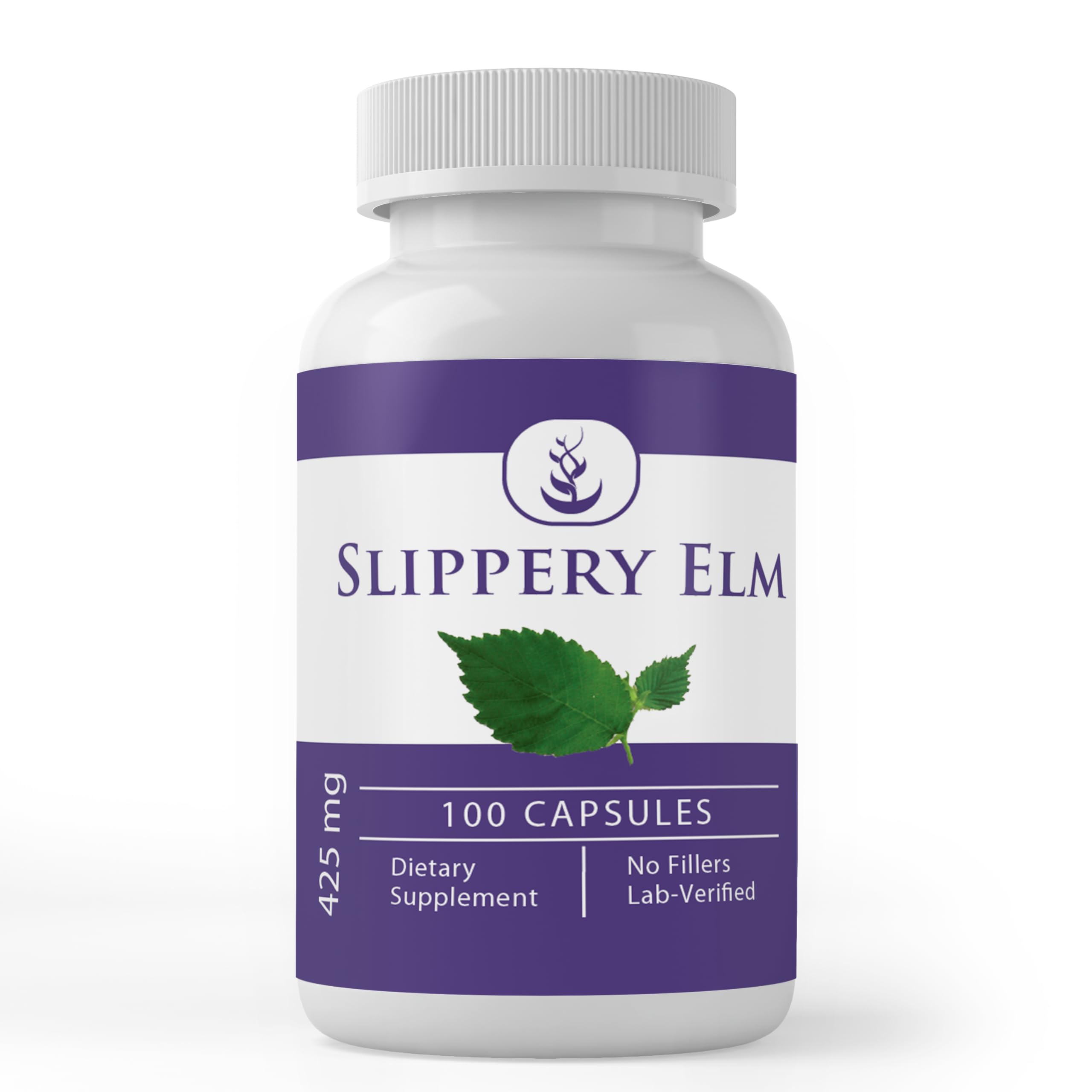 Foto 2 pulgar | Suplemento Herbal Con Ingredientes Puros Y Originales Slippery Elm 100 Cápsulas - Venta Internacional.