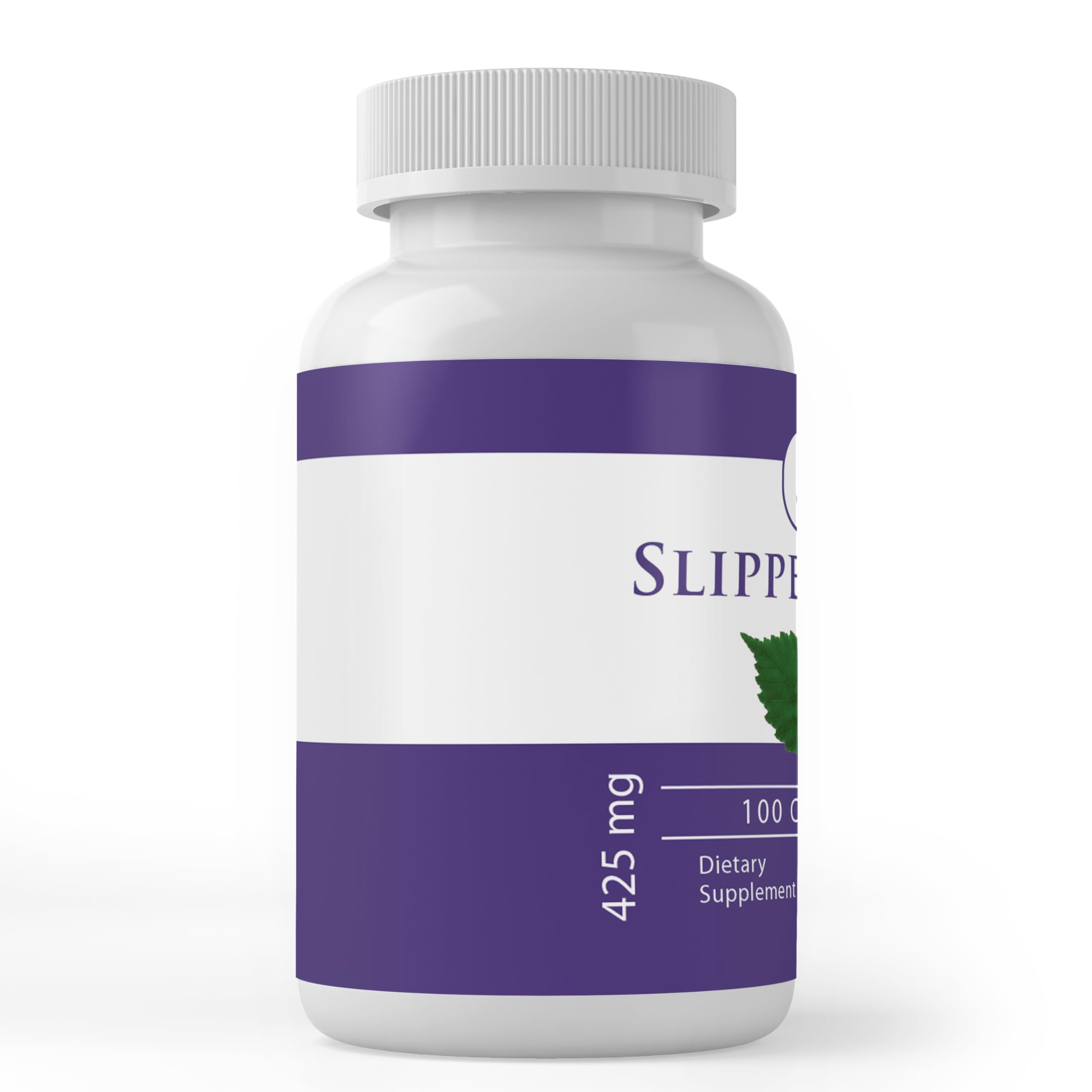 Foto 3 | Suplemento Herbal Con Ingredientes Puros Y Originales Slippery Elm 100 Cápsulas - Venta Internacional.