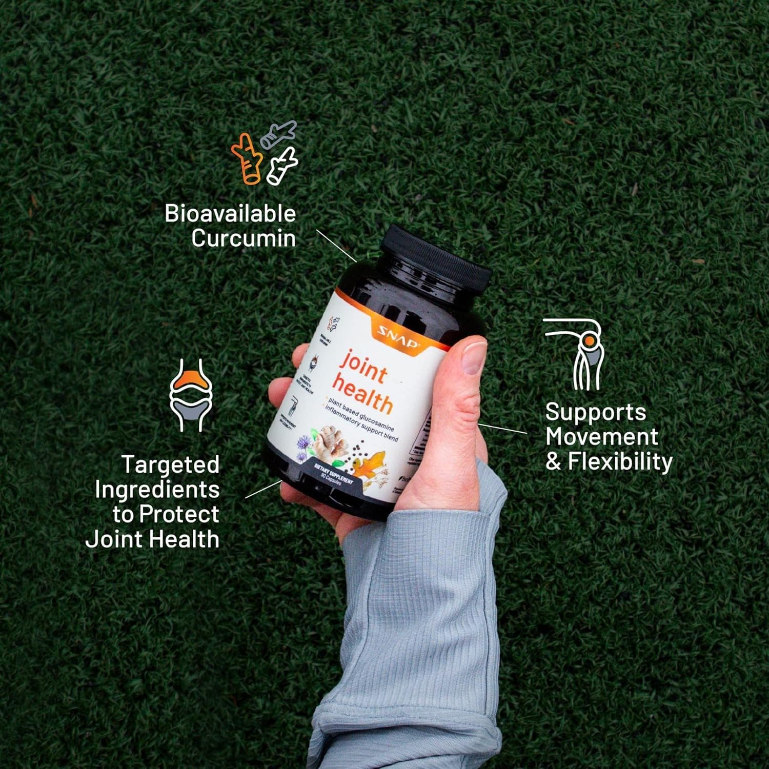 Foto 7 pulgar | Suplemento De Apoyo A La Salud De Las Articulaciones Snap Supplements 90 Cápsulas - Venta Internacional.